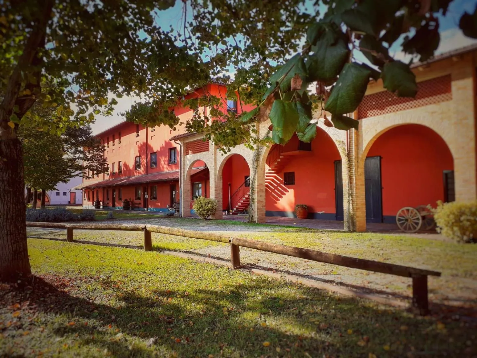 Property building in Agriturismo Isola Augusta