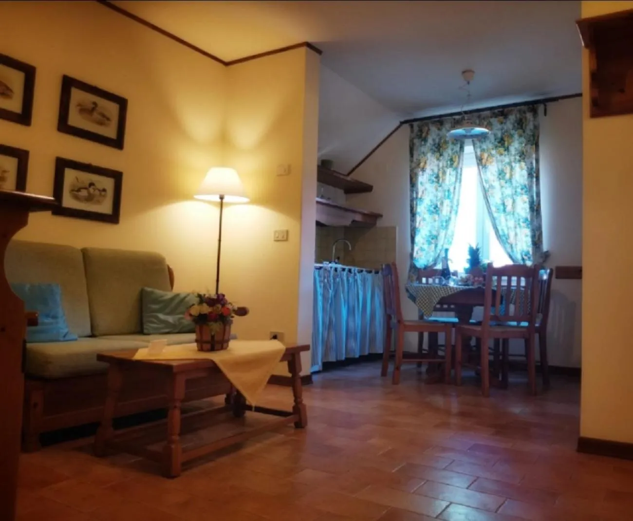 Living room in Agriturismo Isola Augusta