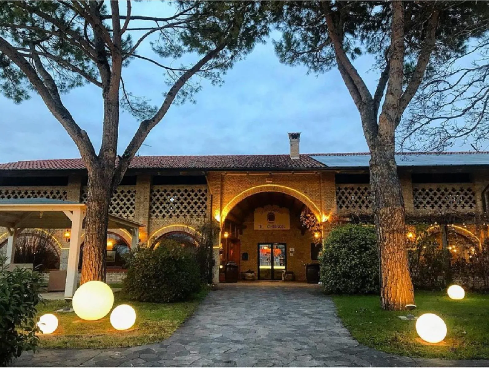 Property building in Agriturismo Isola Augusta