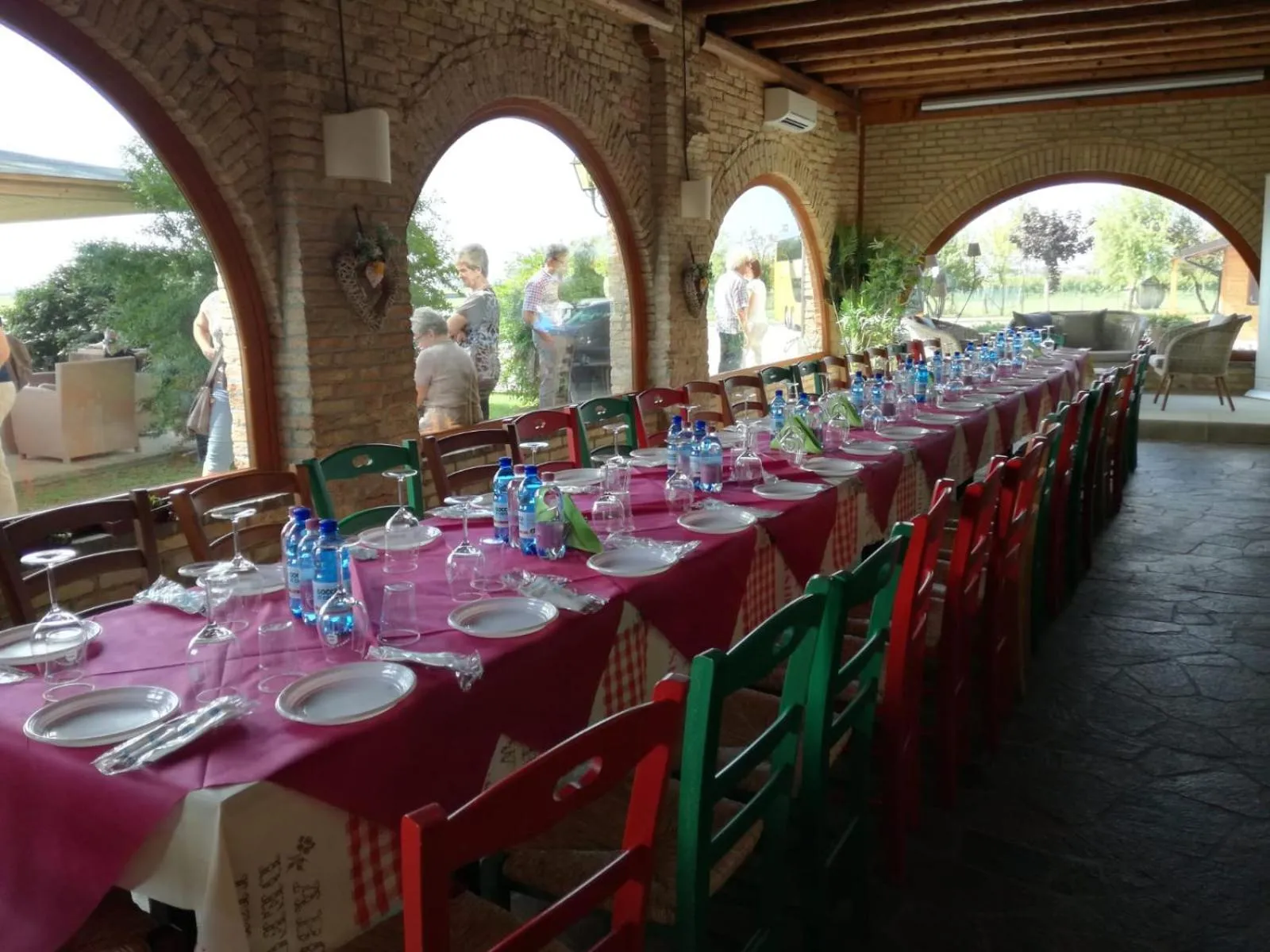 Restaurant/places to eat in Agriturismo Isola Augusta