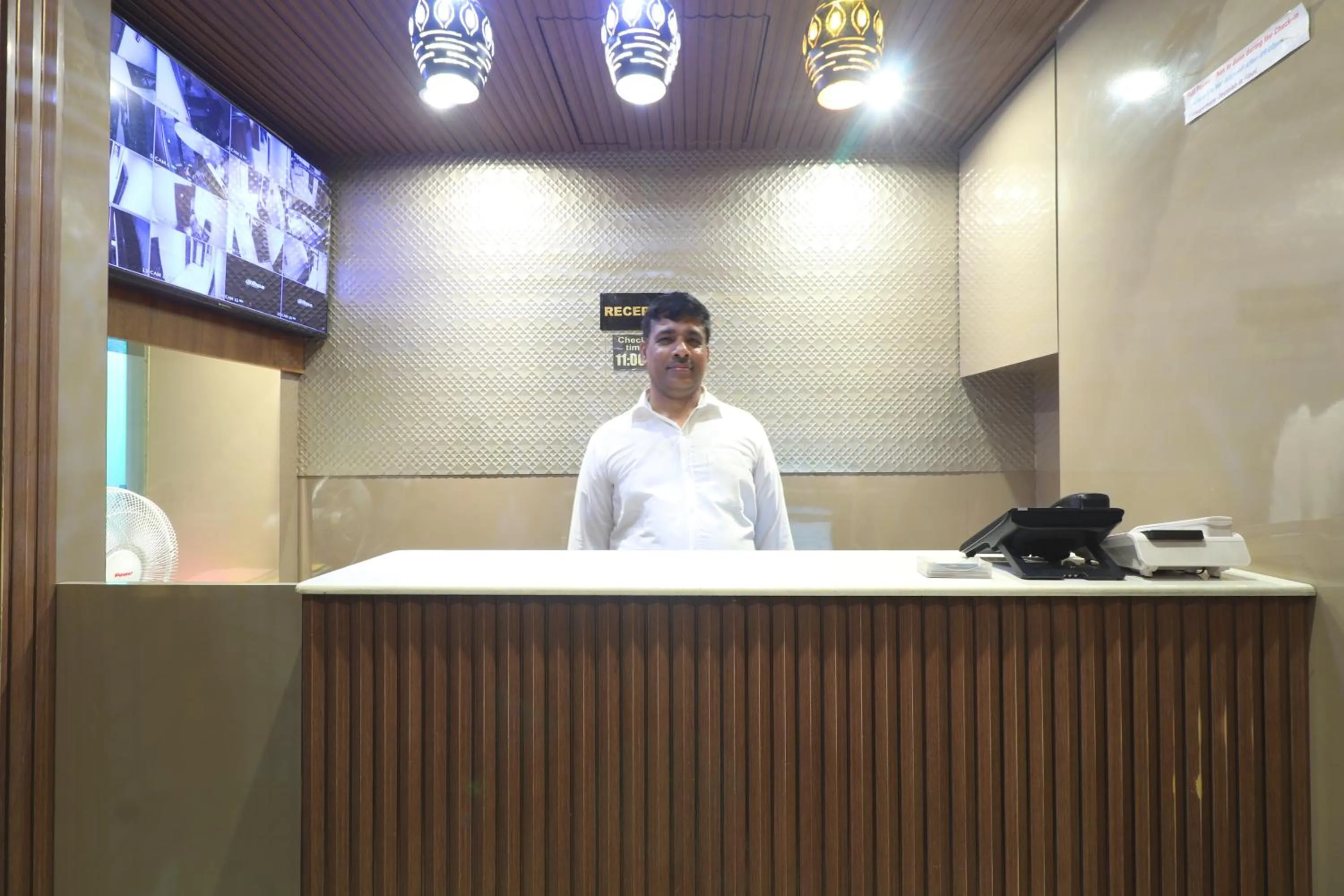 Lobby or reception in Hotel A K Fort Inn