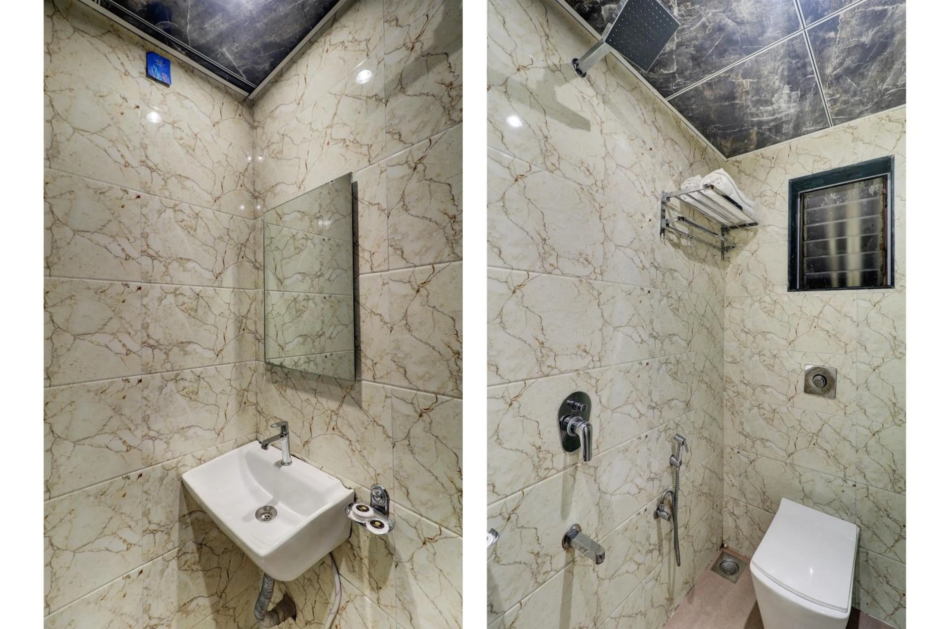 Bathroom in Hotel A K Fort Inn