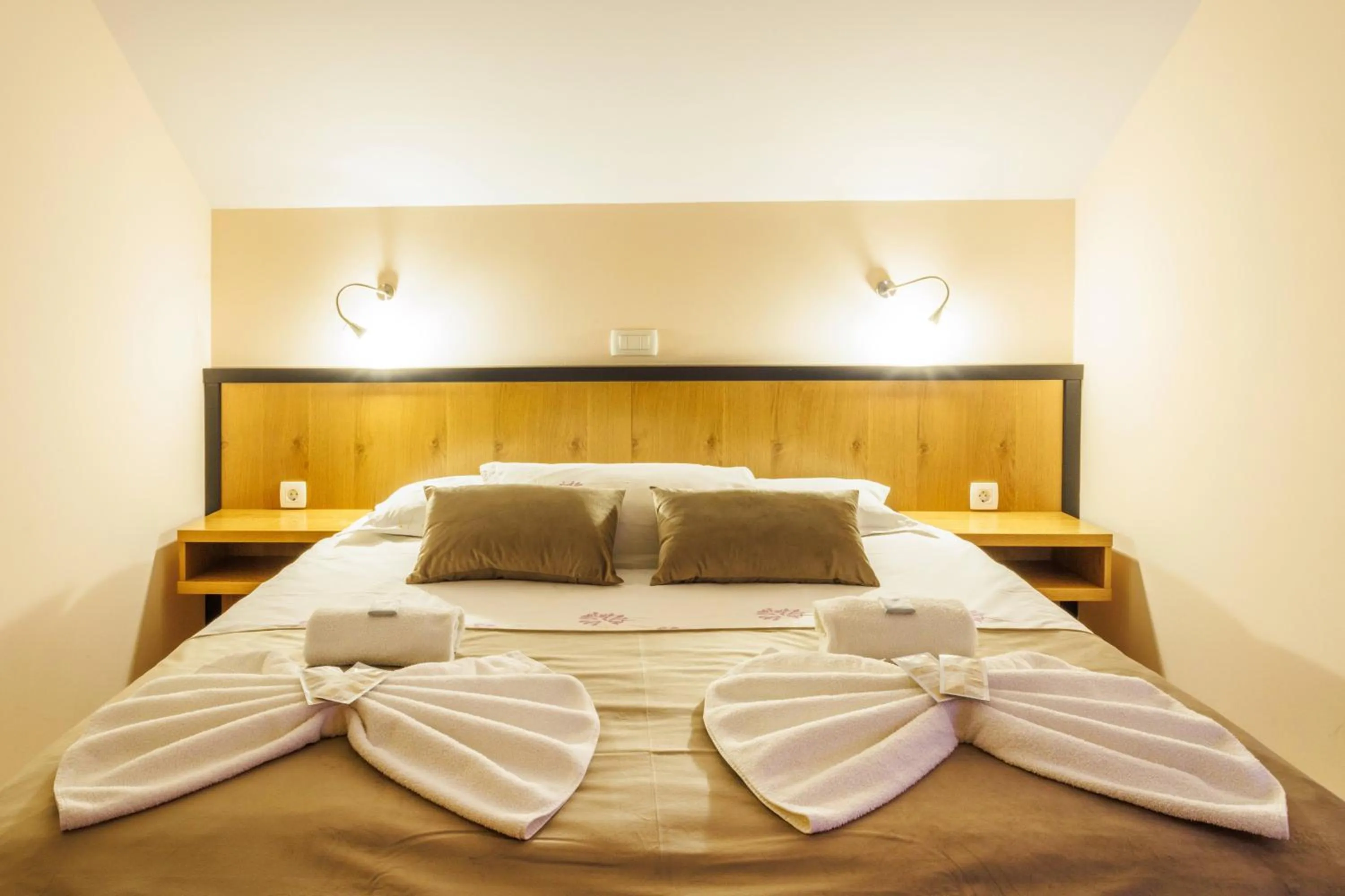 Bed in Hotel Vegov Hram