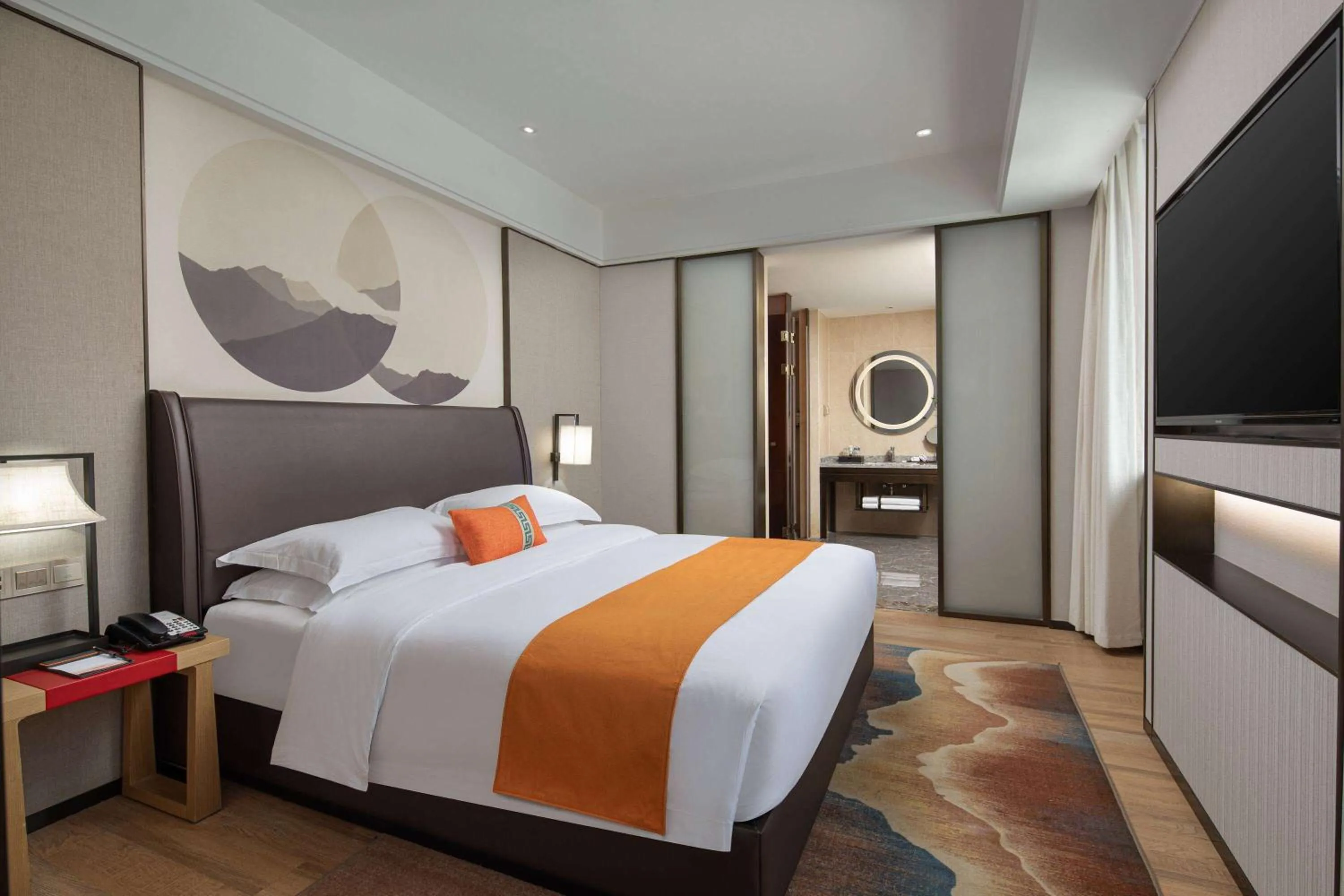 Photo of the whole room, Bed in Hawthorn by Wyndham Dali Erhai Park