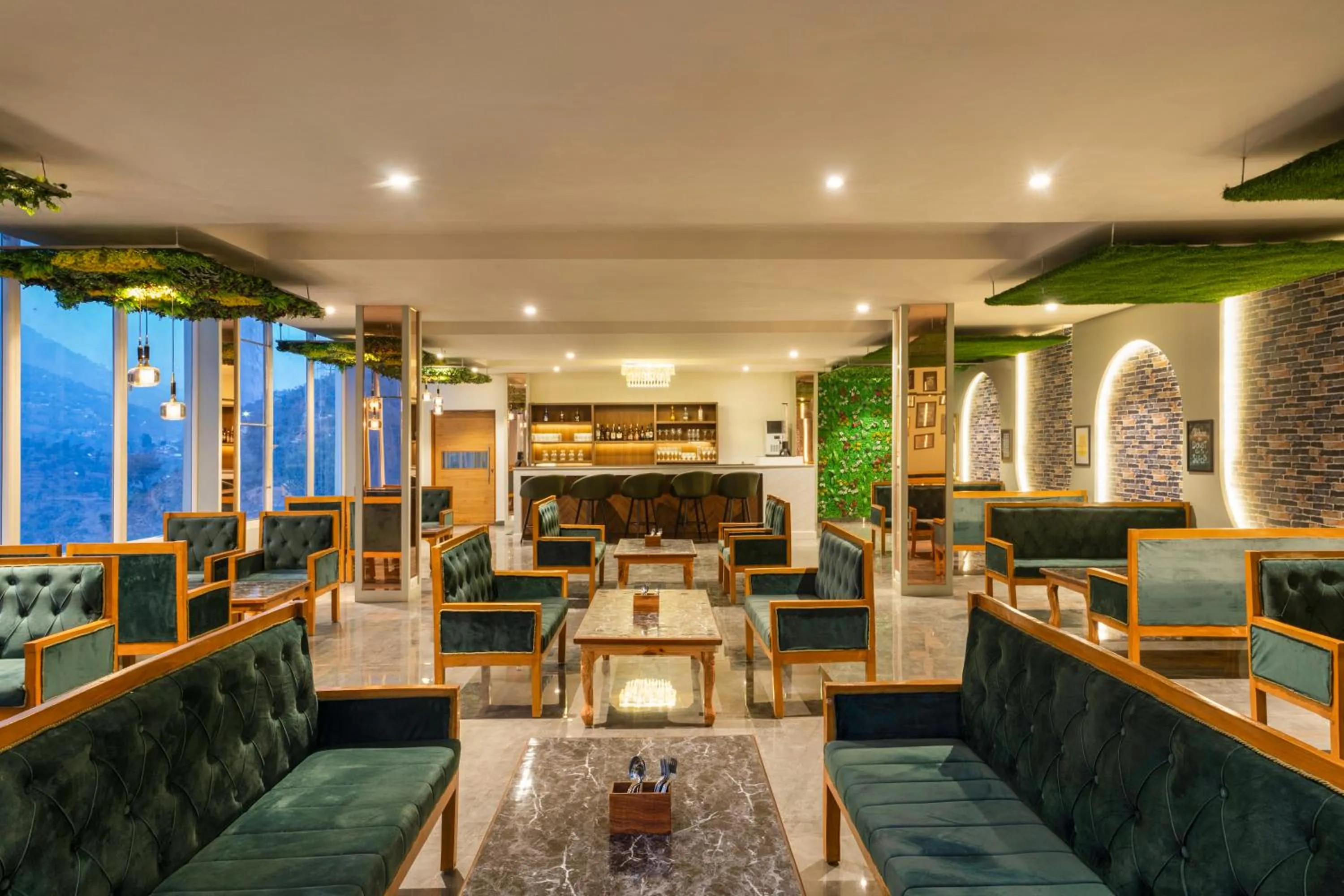 Seating area in SPT Clarks Inn Suite, Mandi