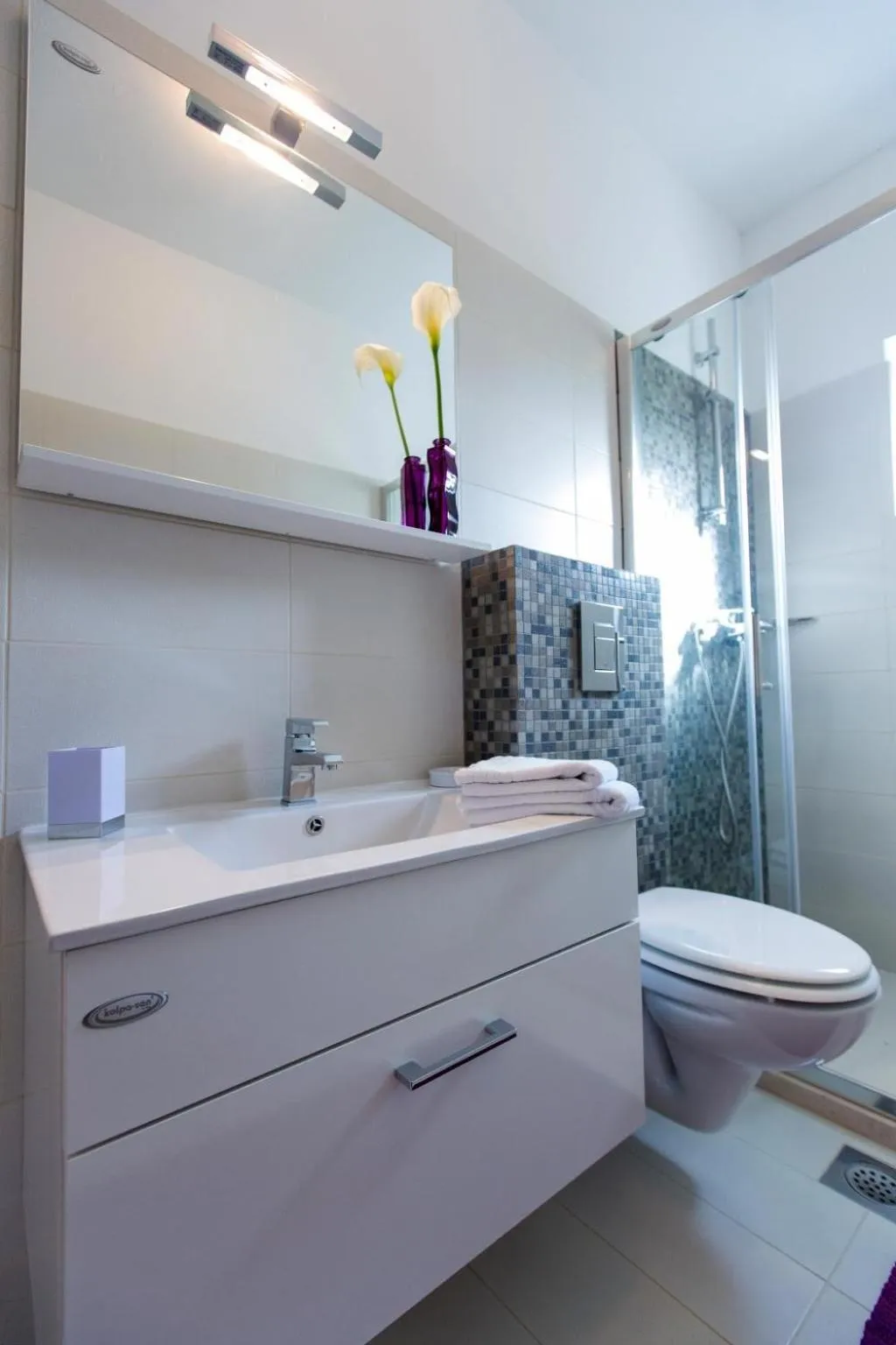 Bathroom in Apartments Villa Roza