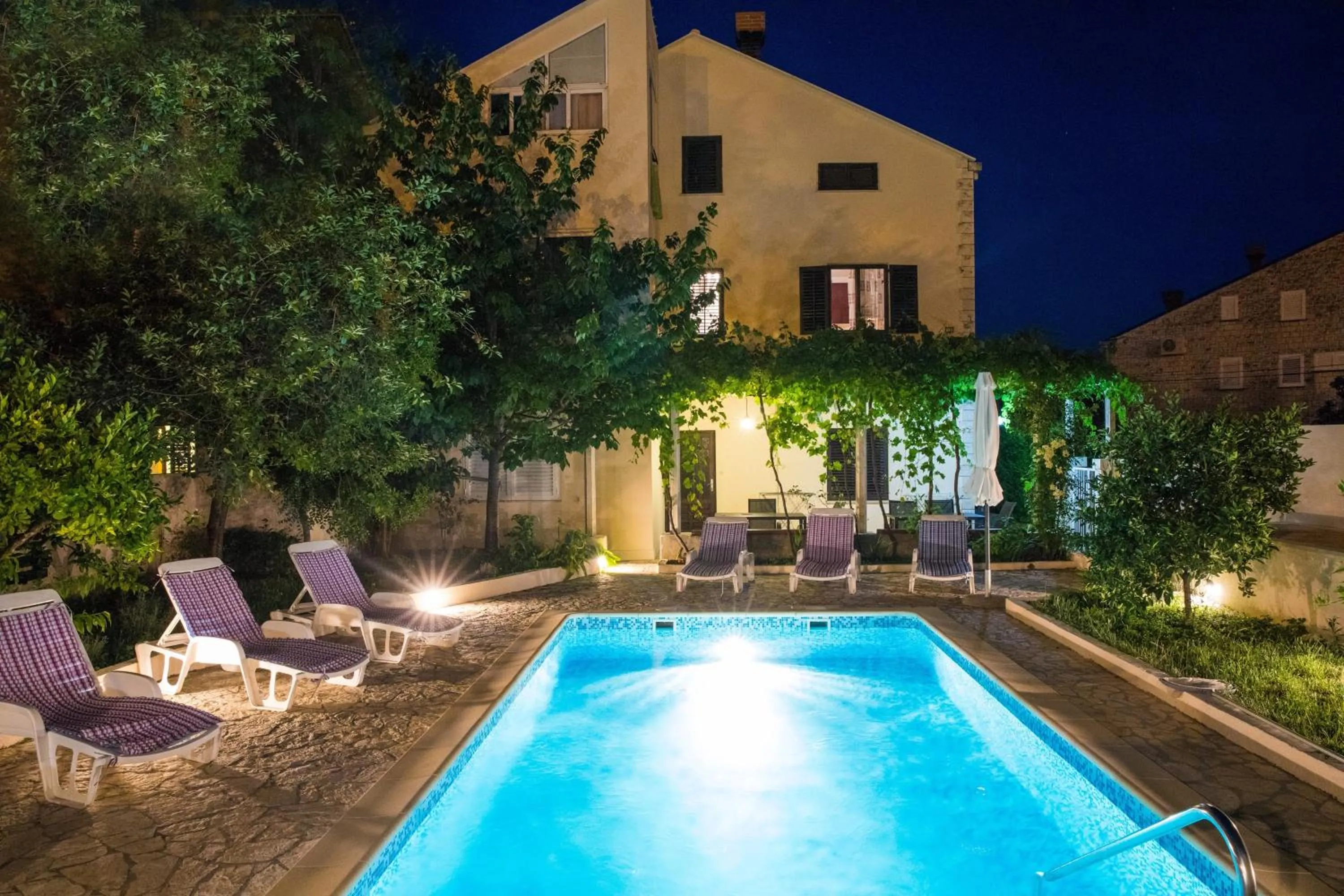 Swimming pool in Apartments Villa Roza