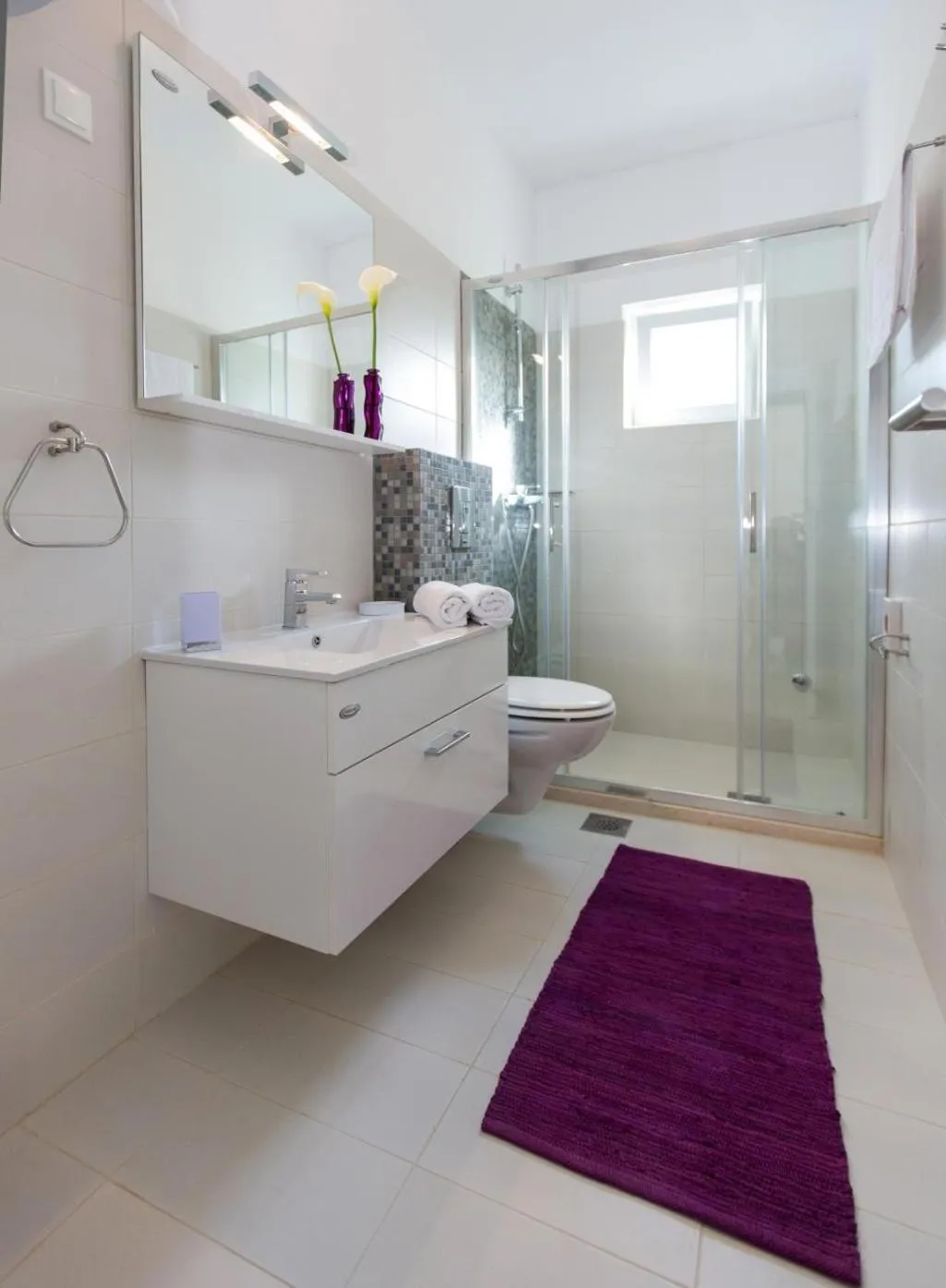 Bathroom in Apartments Villa Roza