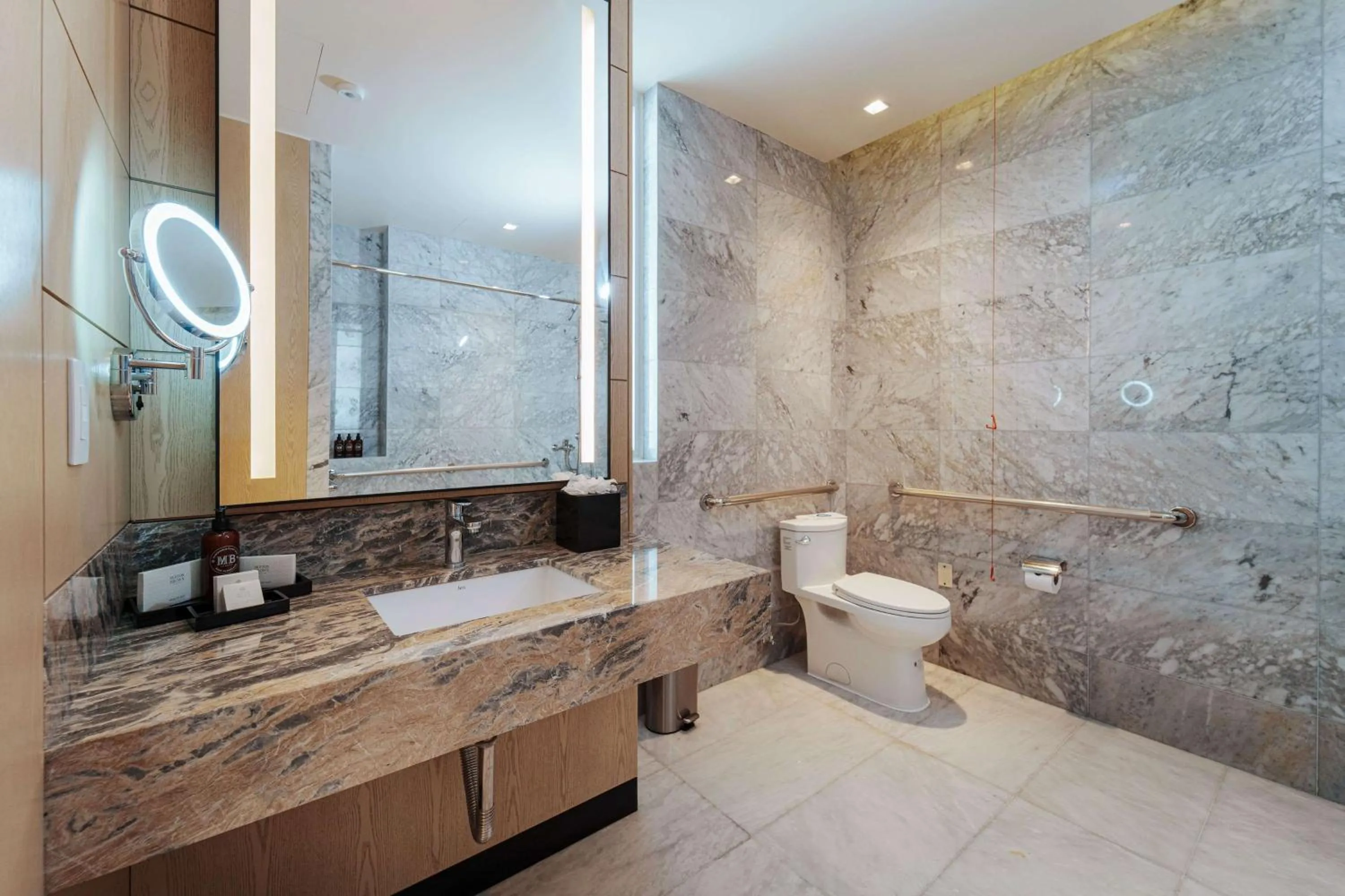 Shower in Wyndham Grand Barbados Sam Lords Castle All Inclusive Resort