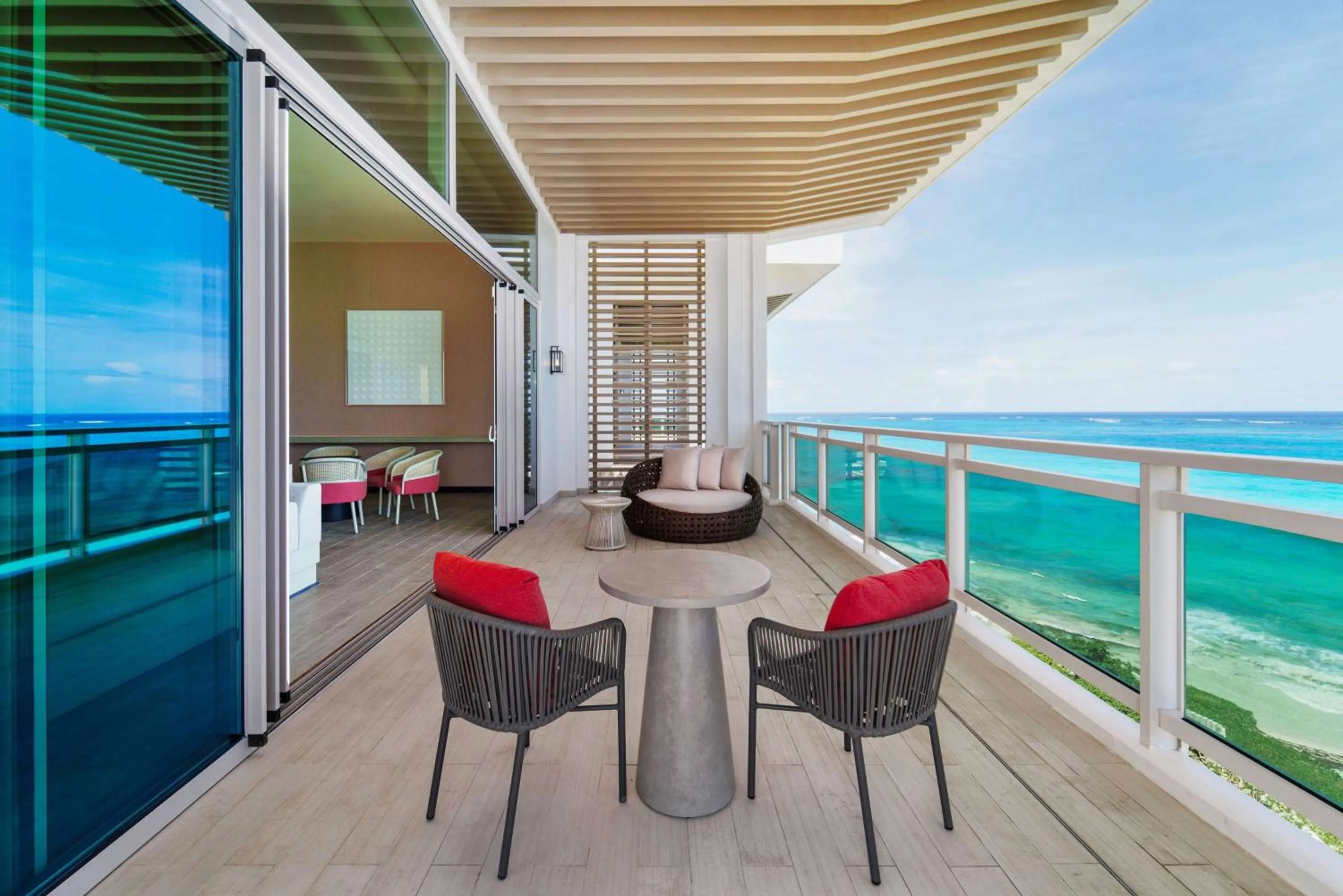 Photo of the whole room in Wyndham Grand Barbados Sam Lords Castle All Inclusive Resort