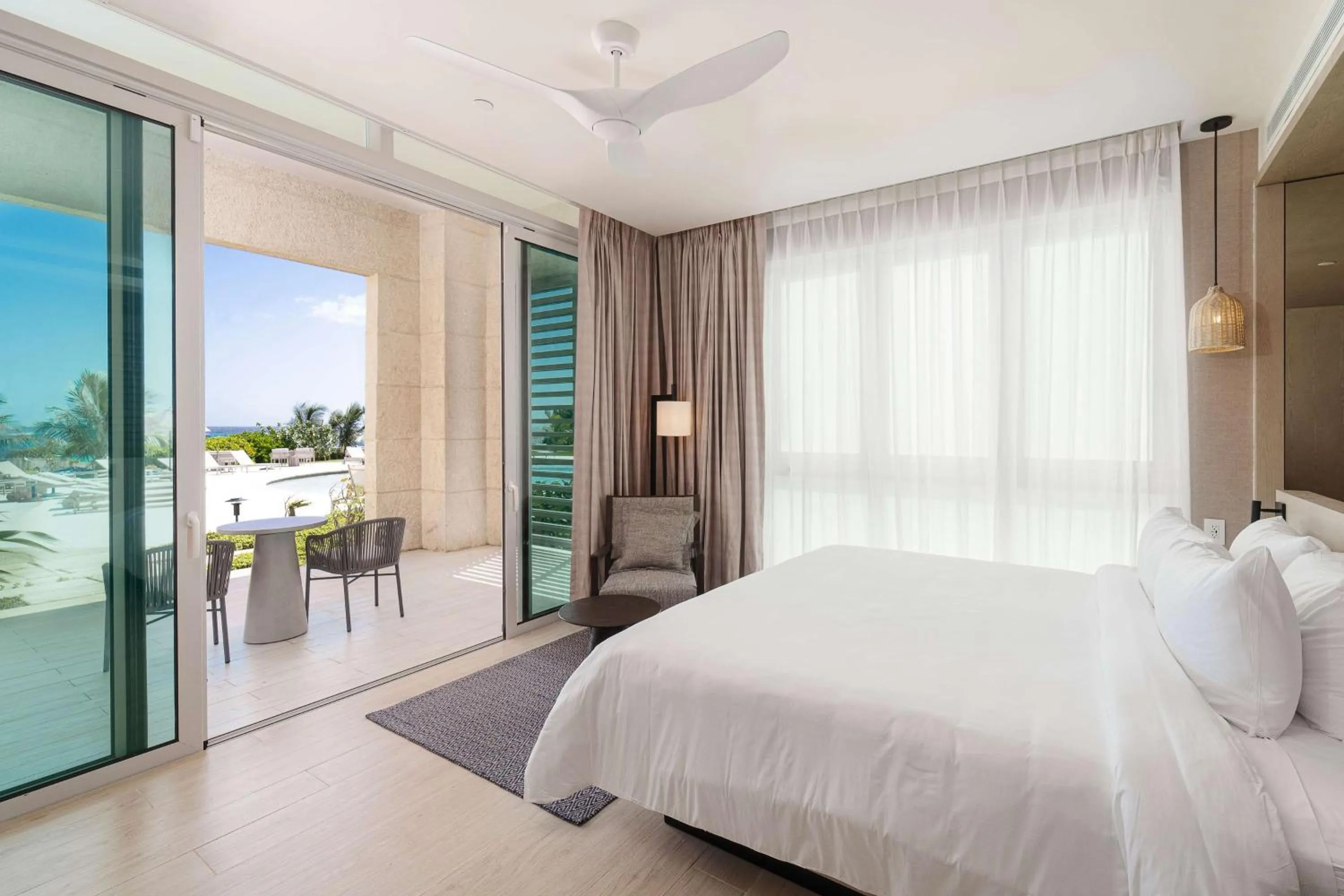 Photo of the whole room, Bed in Wyndham Grand Barbados Sam Lords Castle All Inclusive Resort