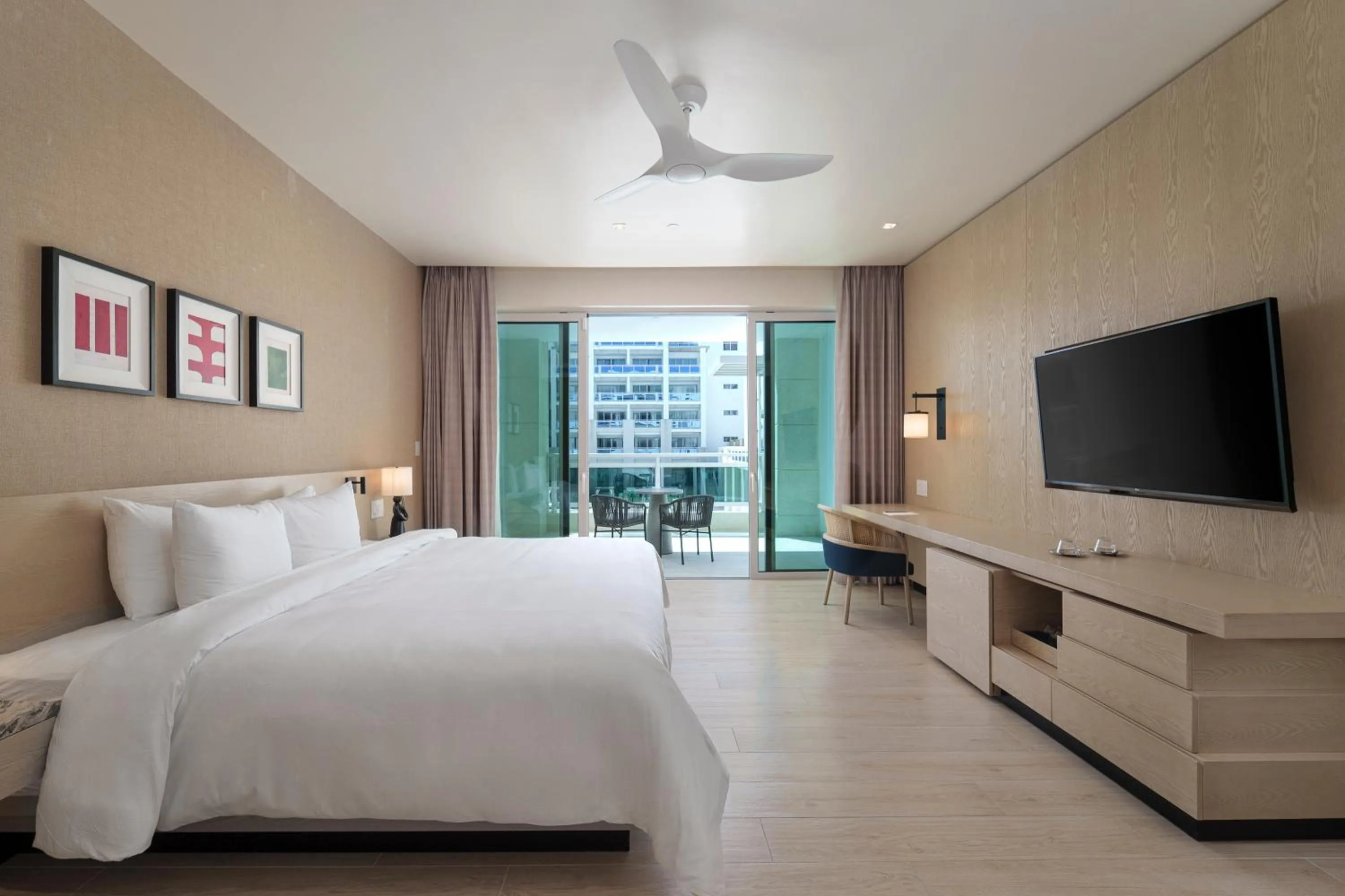 Bed in Wyndham Grand Barbados Sam Lords Castle All Inclusive Resort