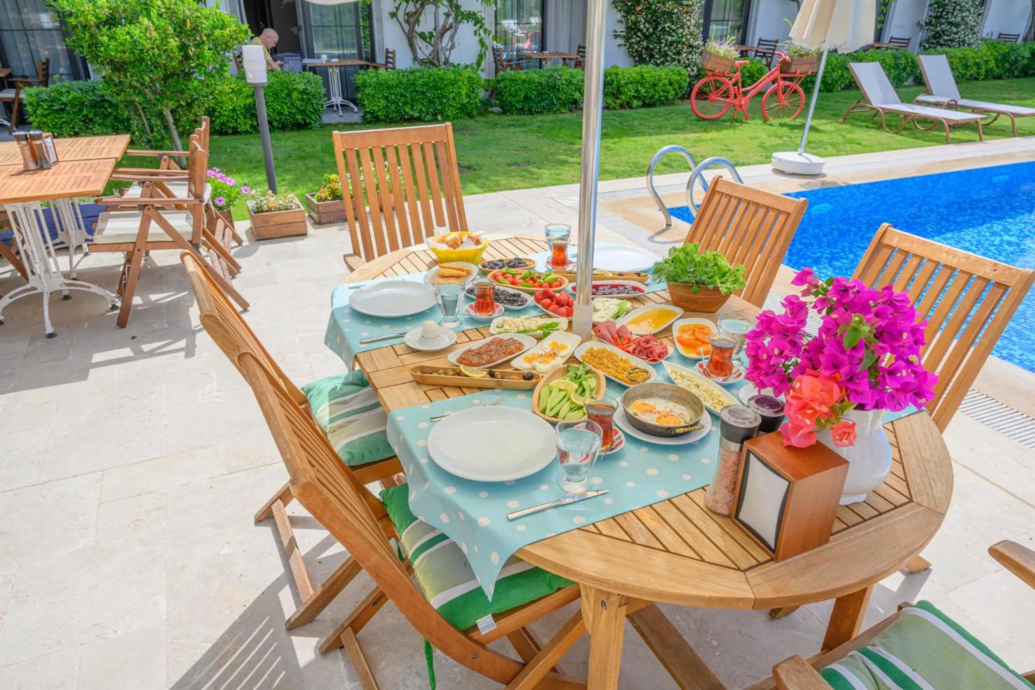 Dining area in Villa Rustica Hotel