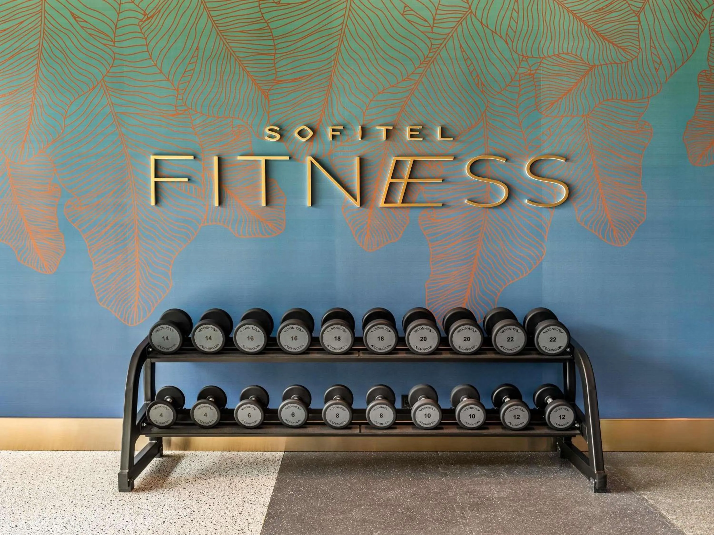 Fitness centre/facilities in Sofitel Cotonou Marina Hotel & Spa