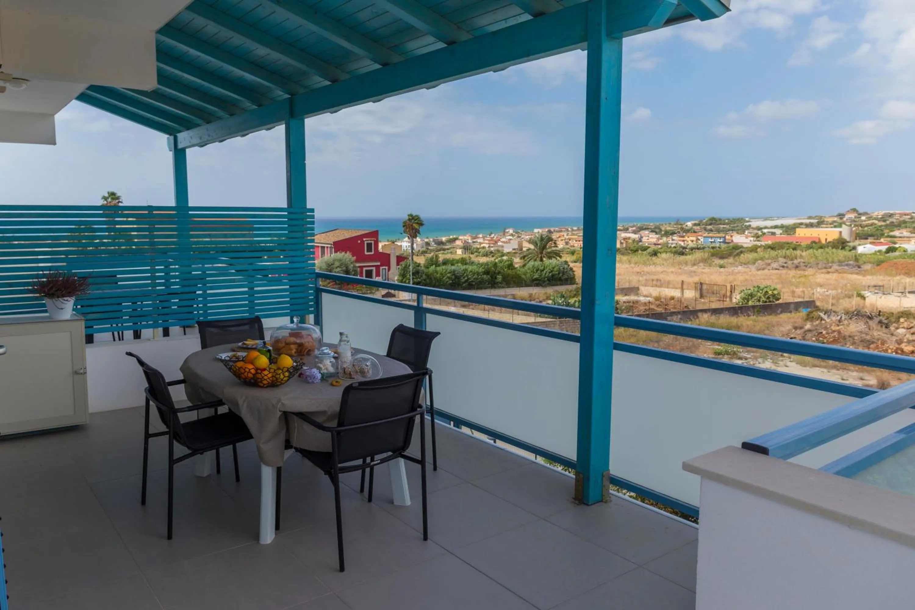 Balcony/Terrace in MareinSicilia Dammusa Residence
