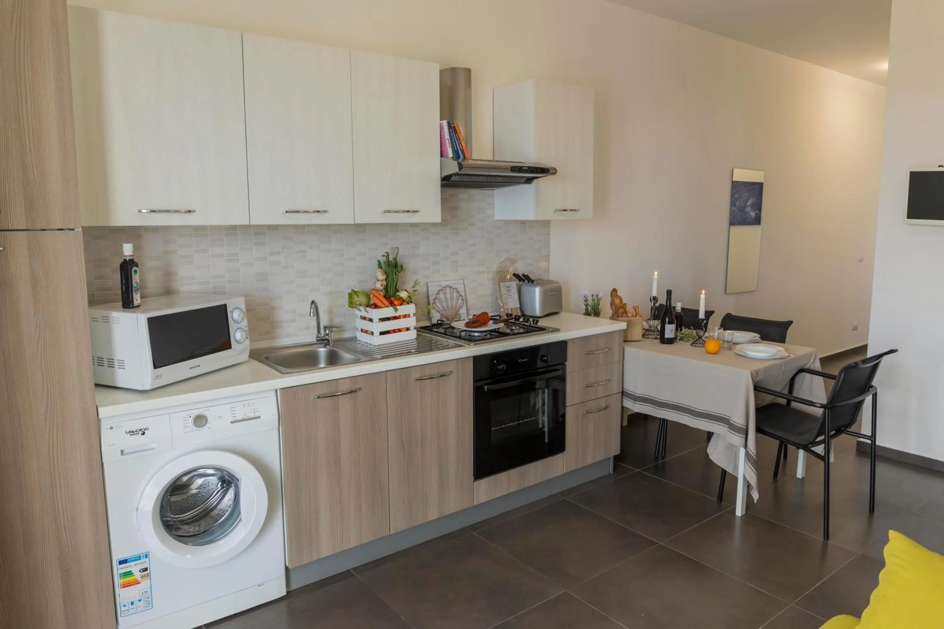 Kitchen or kitchenette in MareinSicilia Dammusa Residence