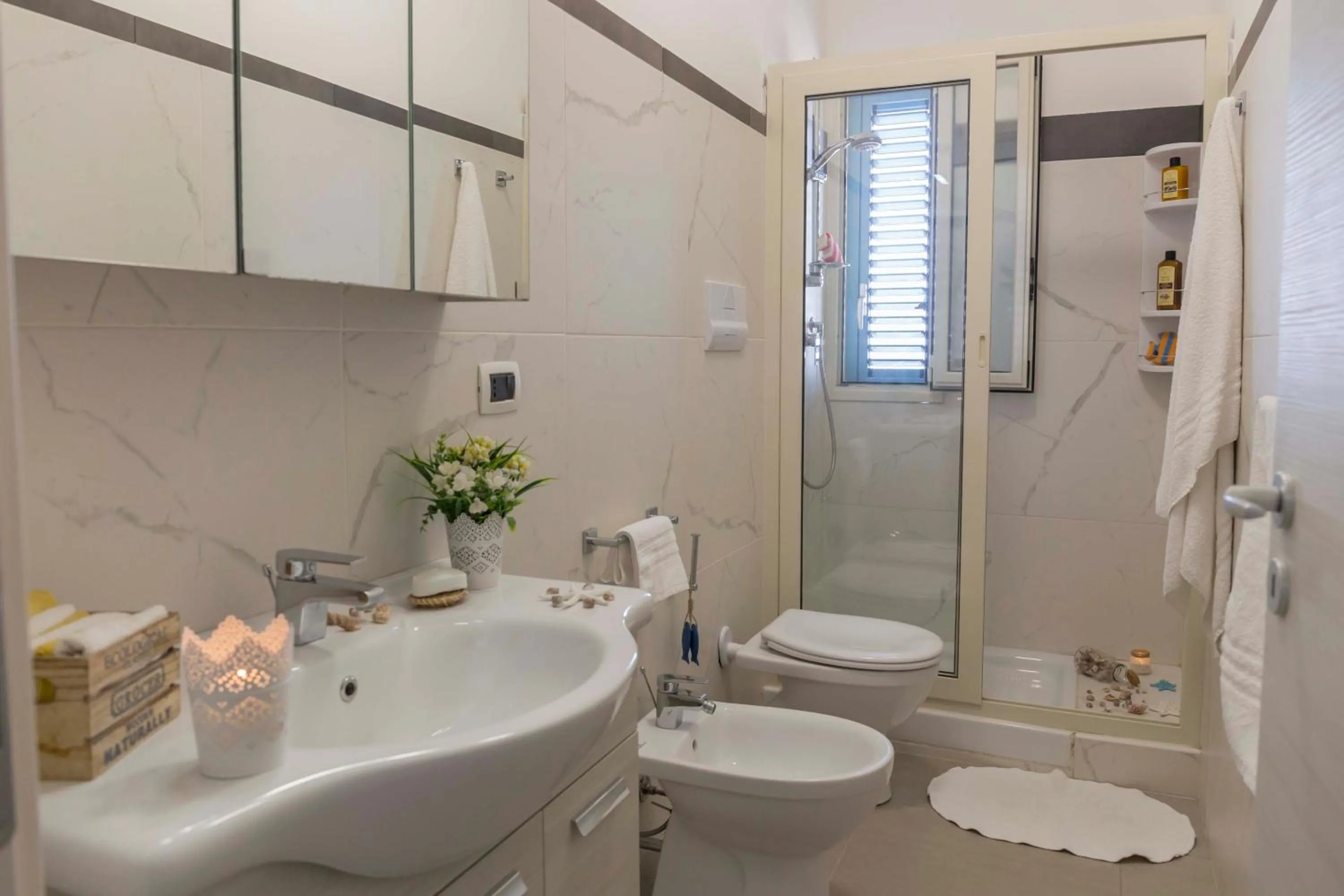 Bathroom in MareinSicilia Dammusa Residence