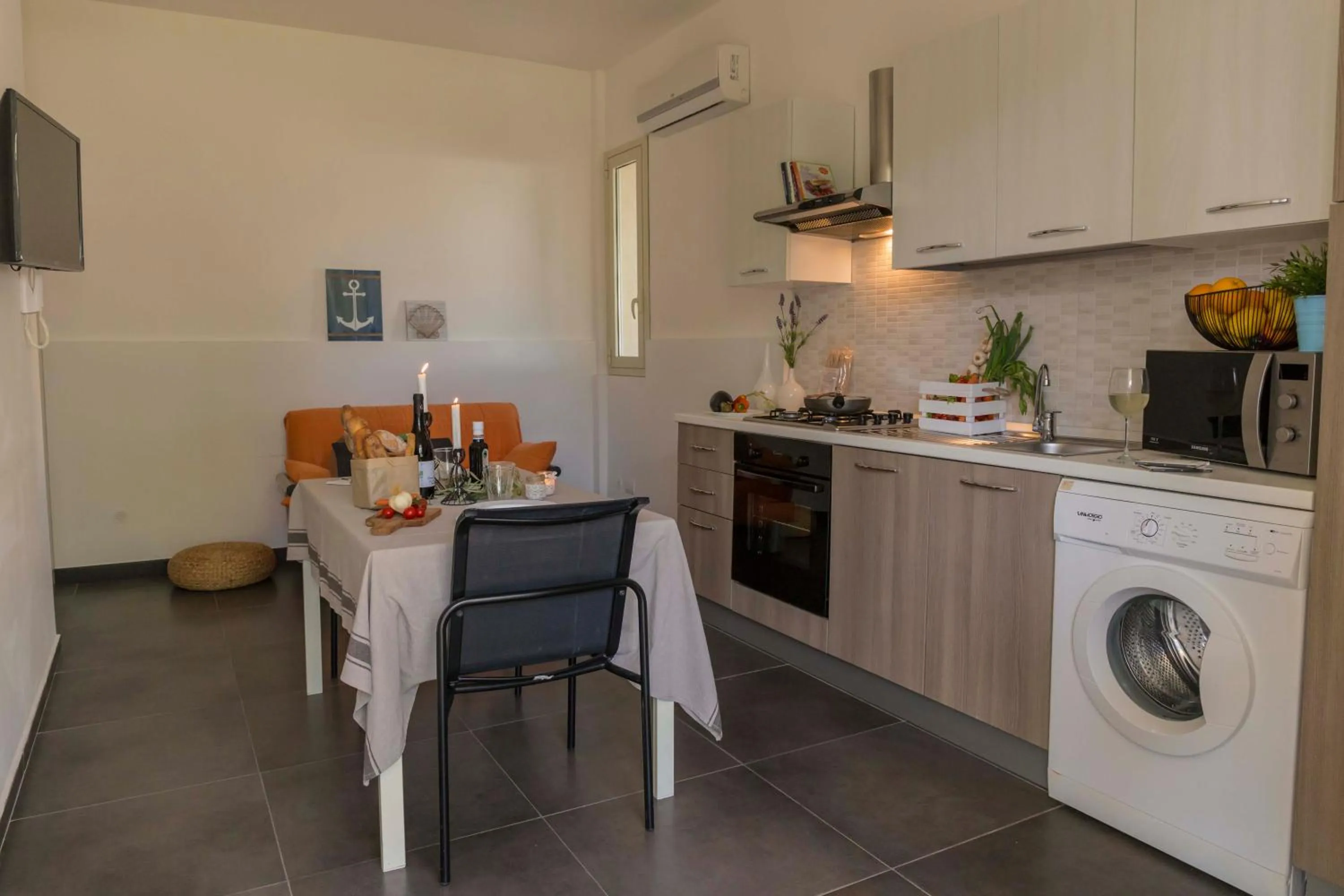 Kitchen or kitchenette in MareinSicilia Dammusa Residence