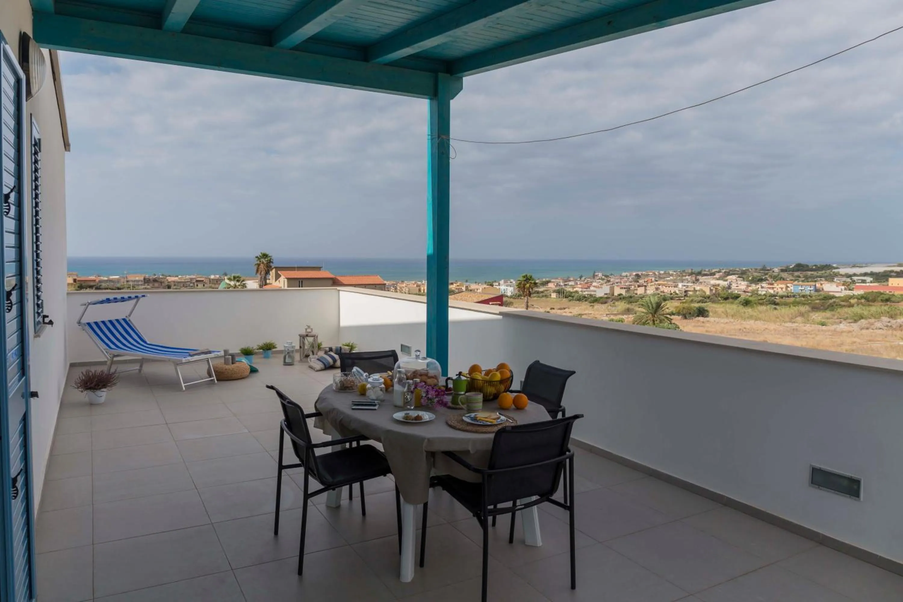 Balcony/Terrace in MareinSicilia Dammusa Residence