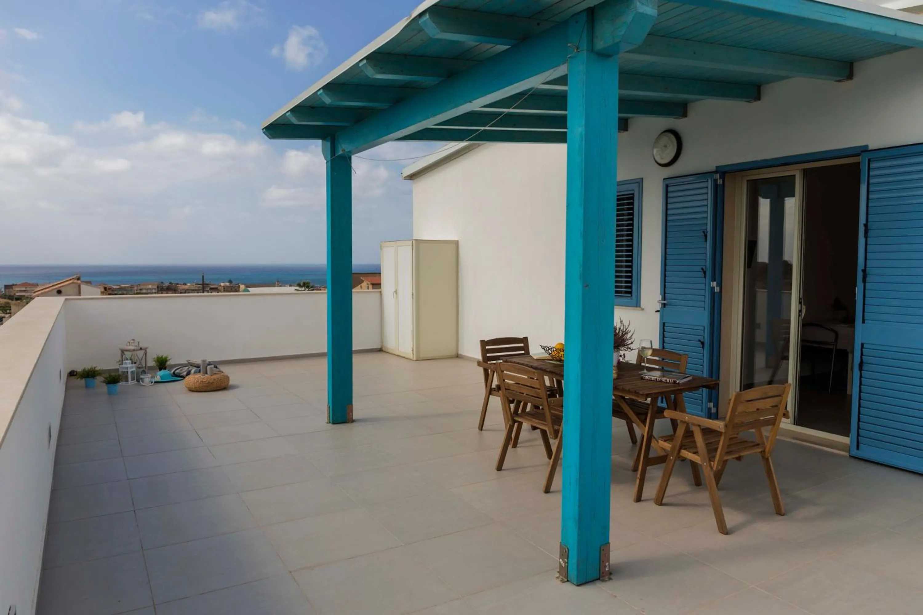 Balcony/Terrace in MareinSicilia Dammusa Residence