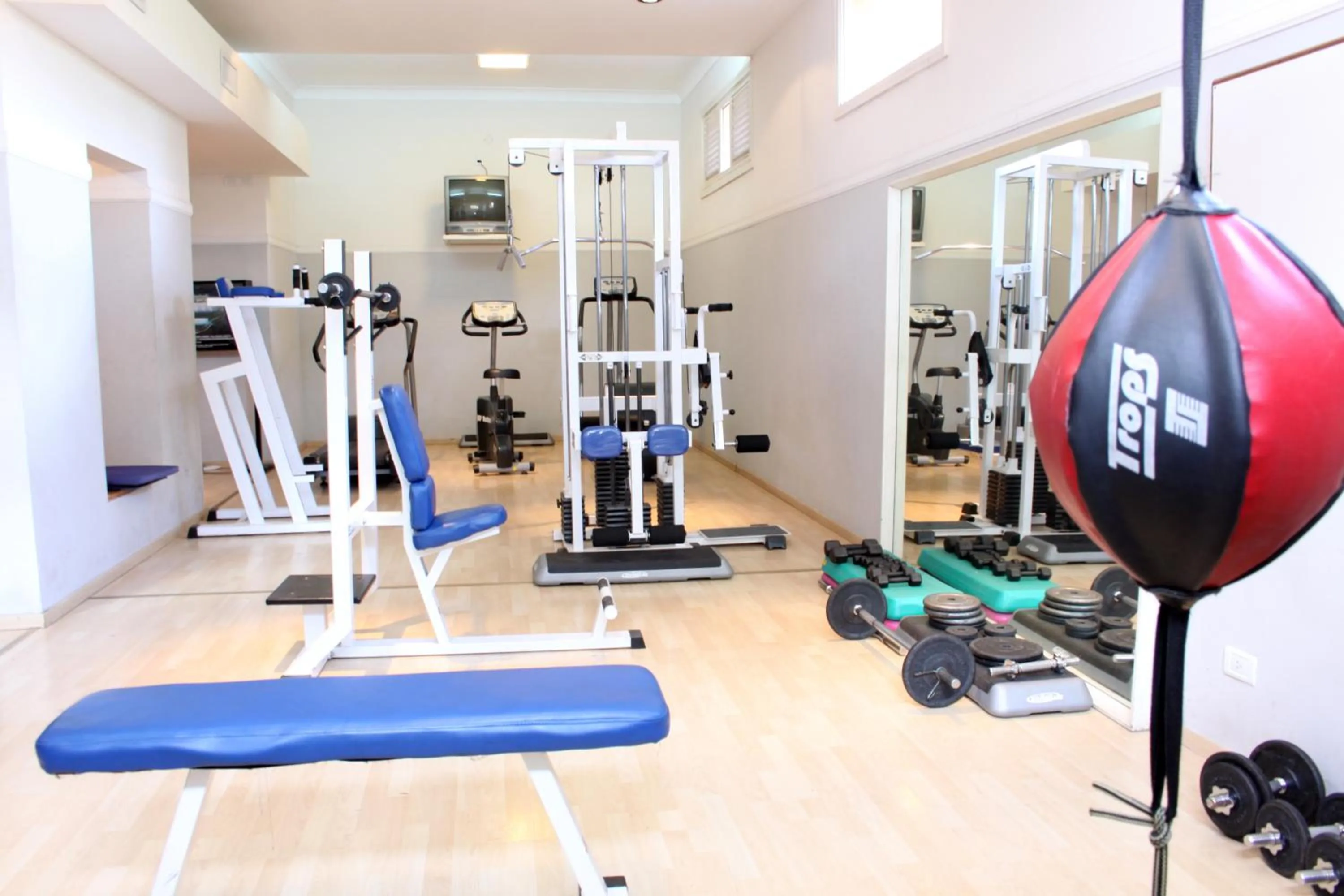 Fitness centre/facilities in Hotel Colonial San Nicolás