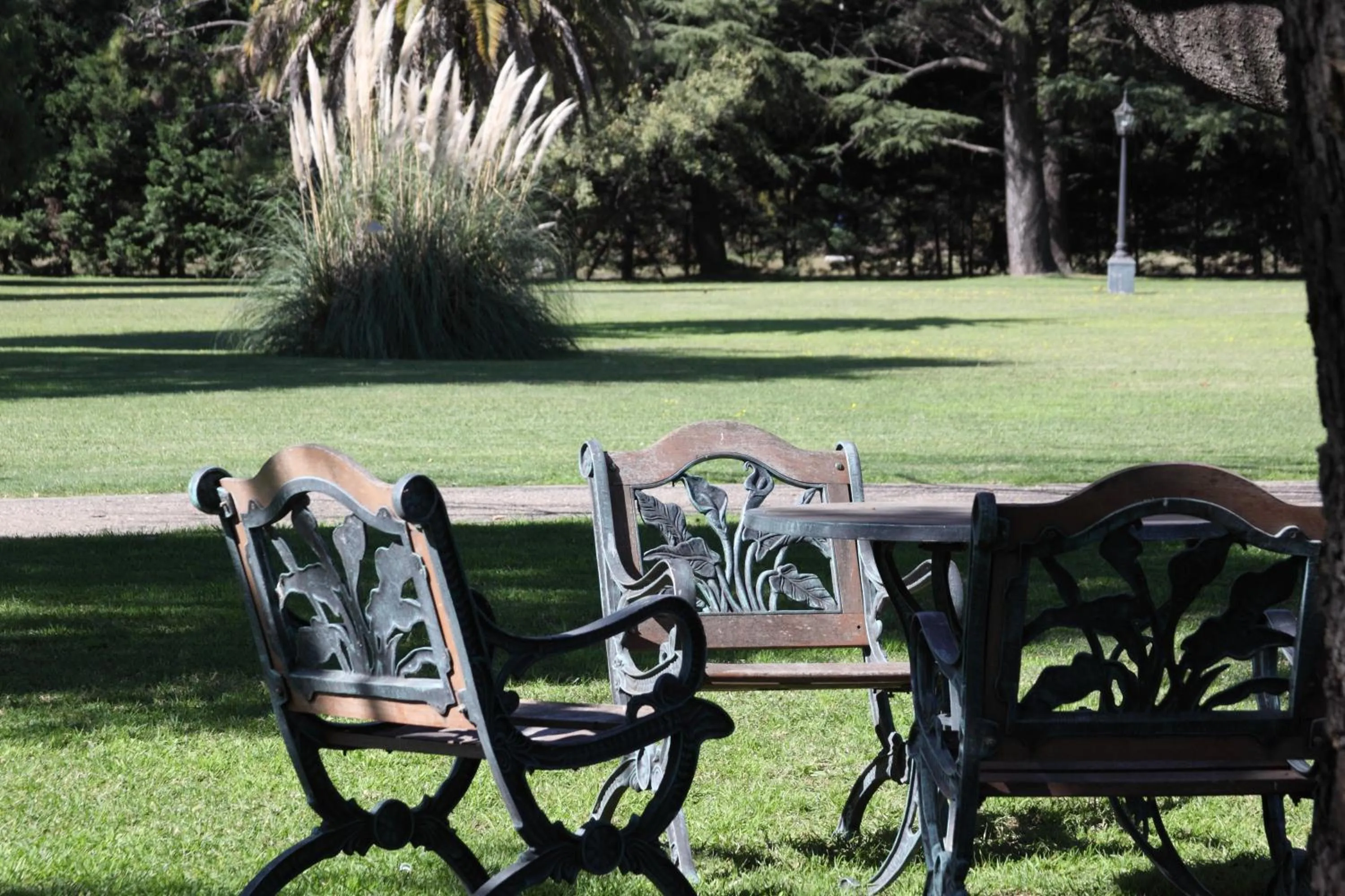 Garden in Hotel Colonial San Nicolás