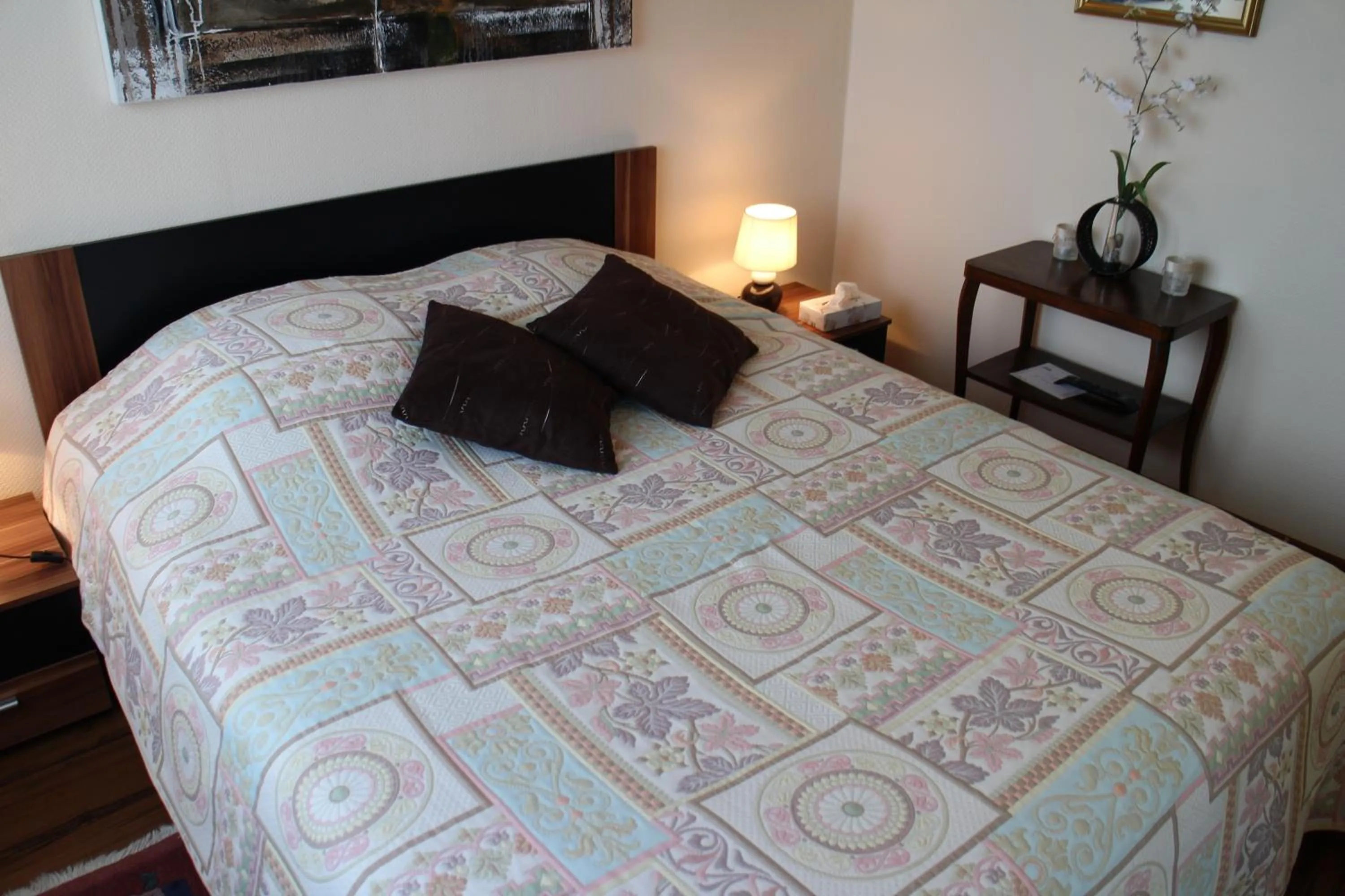 Bed in Les Petites Chambres de la Bleue Maison