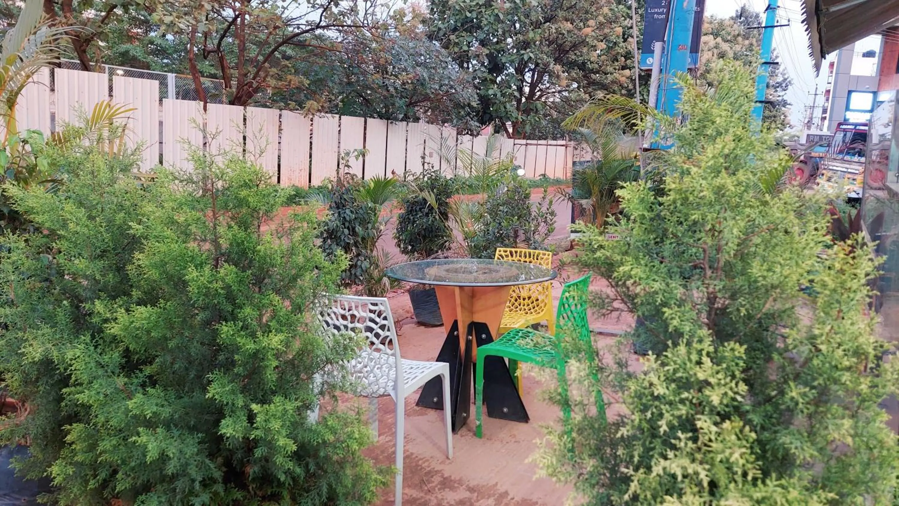 Facade/entrance in Hotel O Aafa Garden Restaurant and Lodge