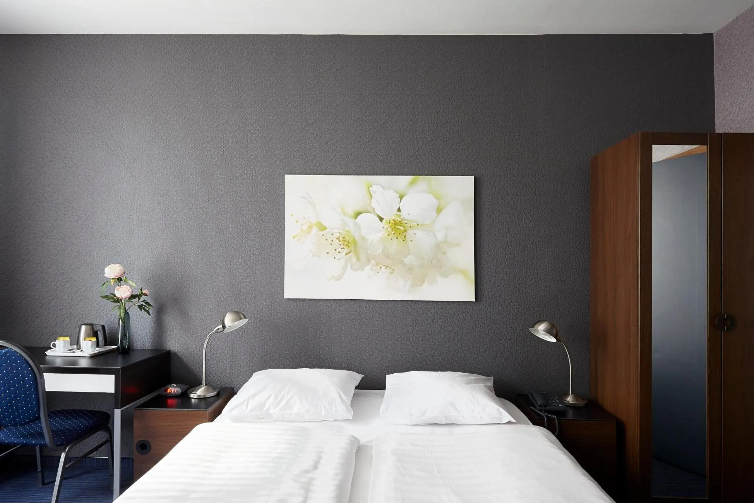 Bed in Hotel D'Amsterdam Leidsesquare