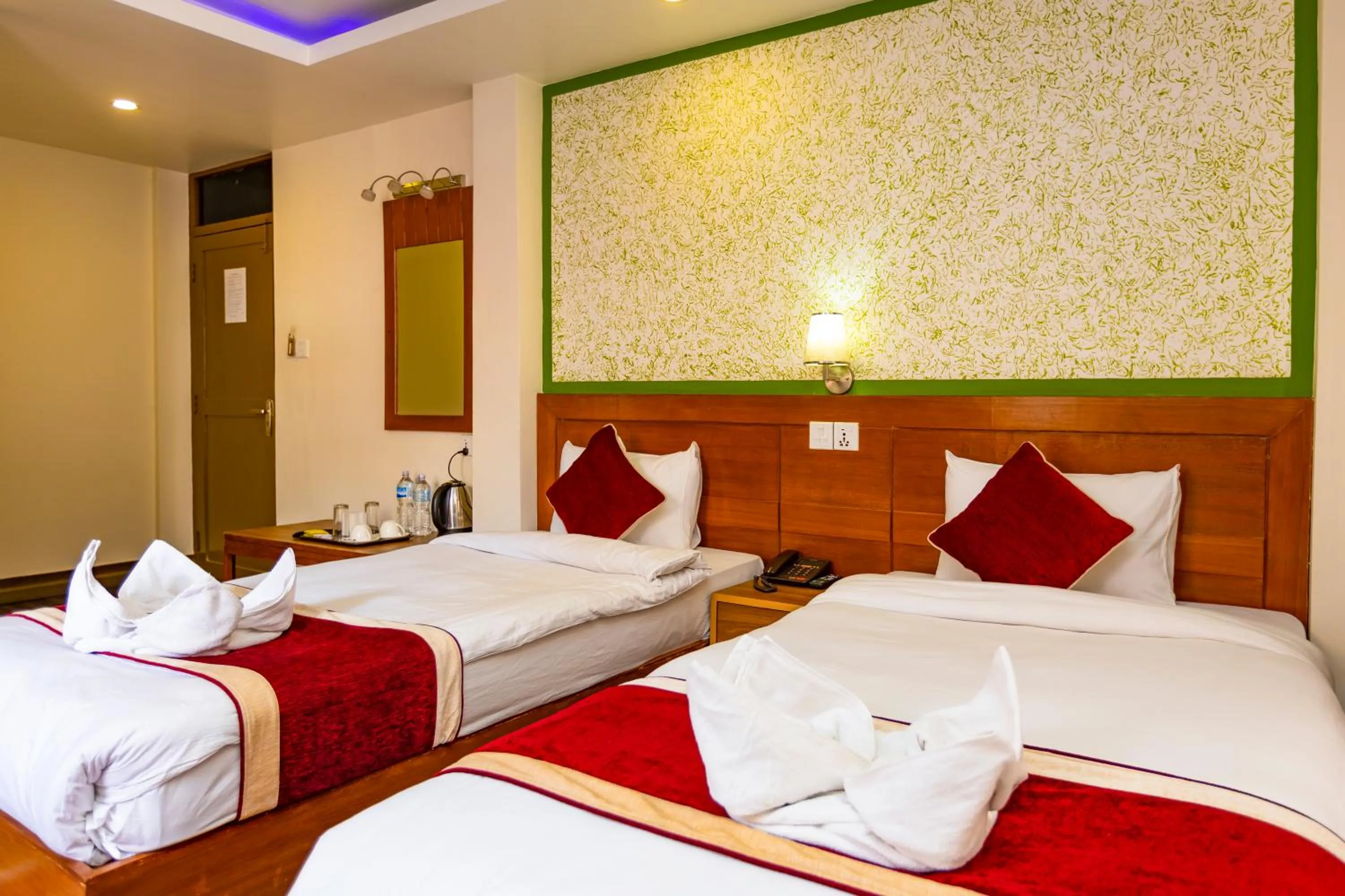 Bedroom in Hotel Sekai