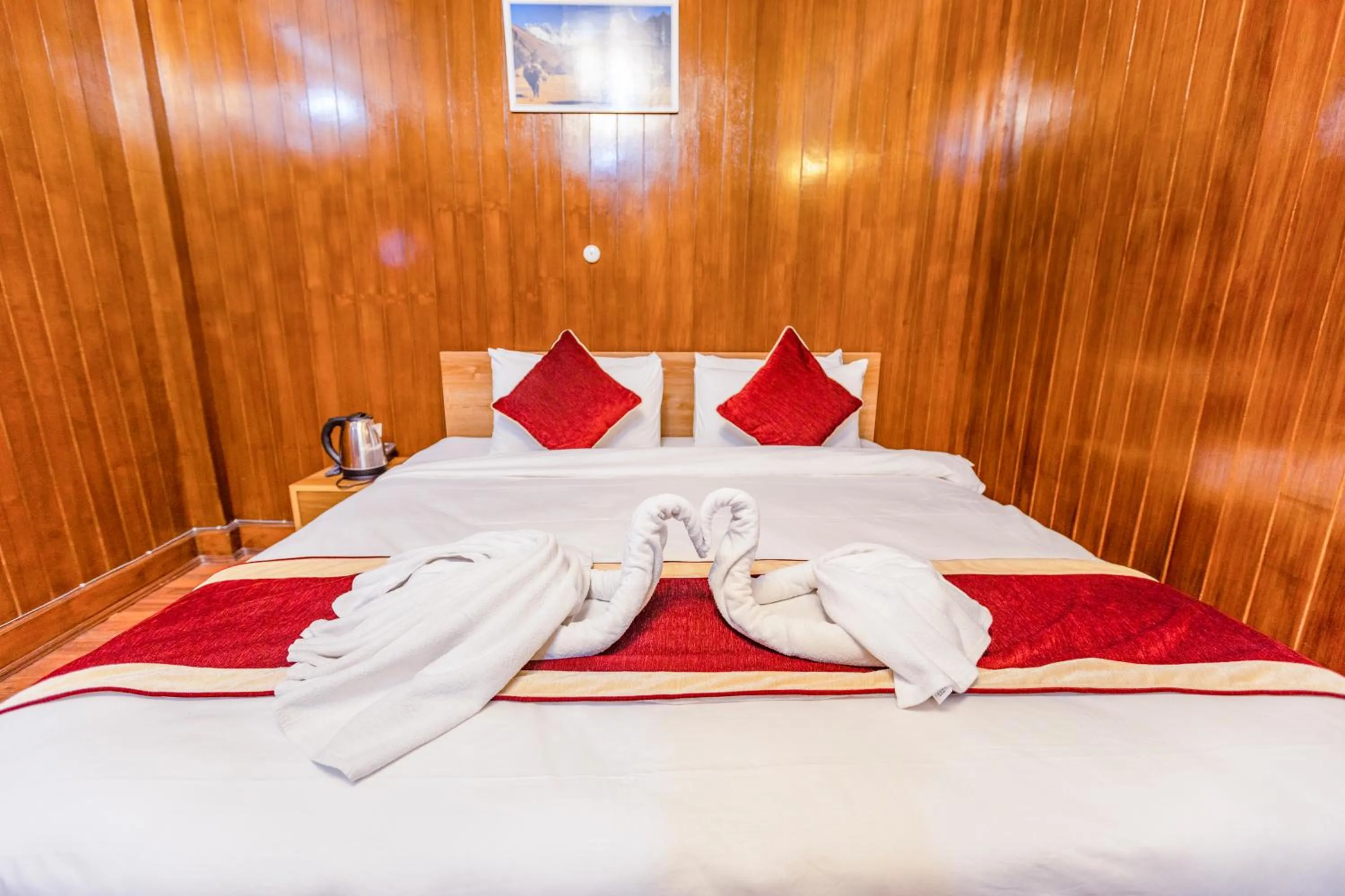 Bedroom in Hotel Sekai