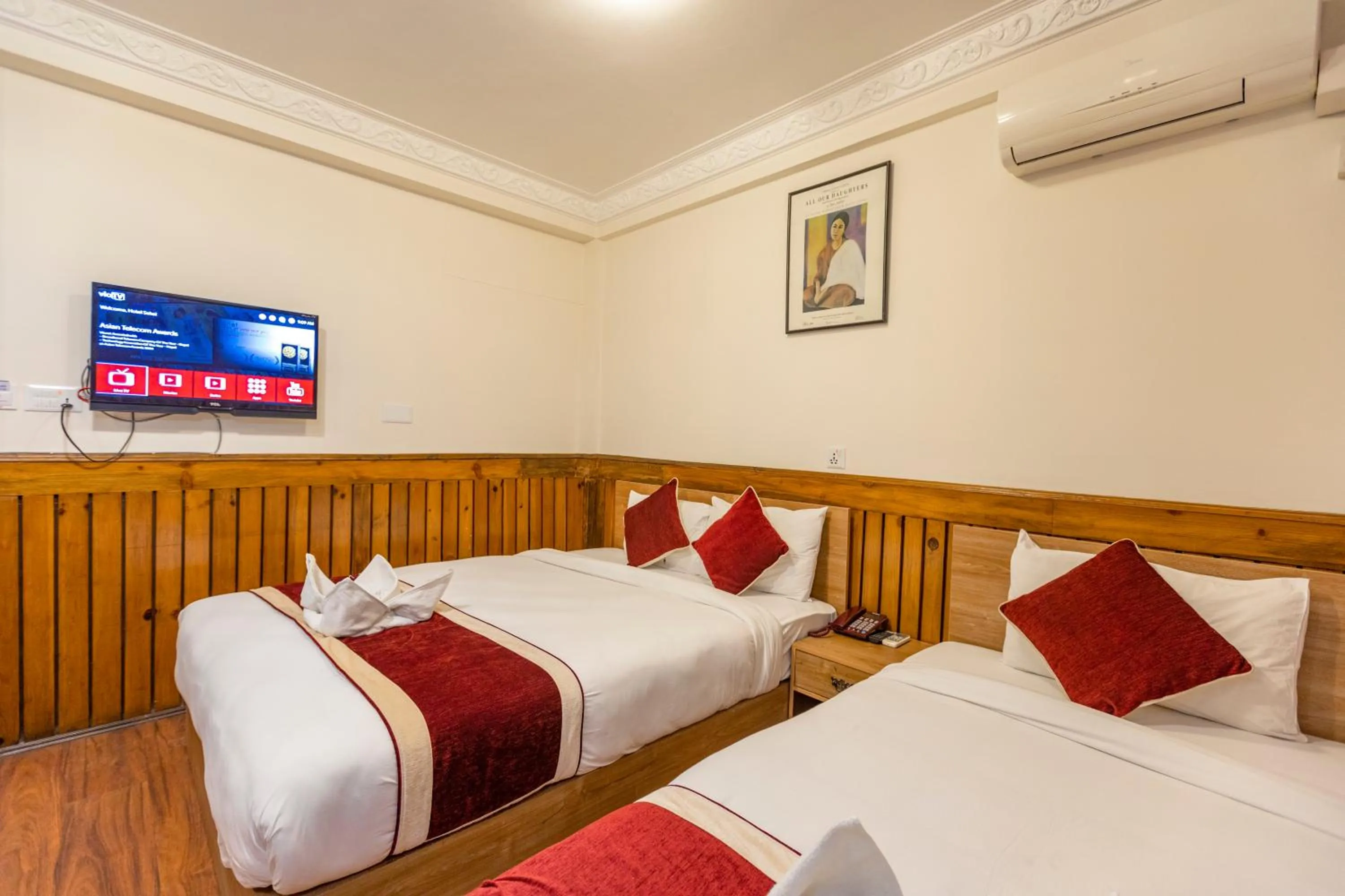 Bedroom in Hotel Sekai