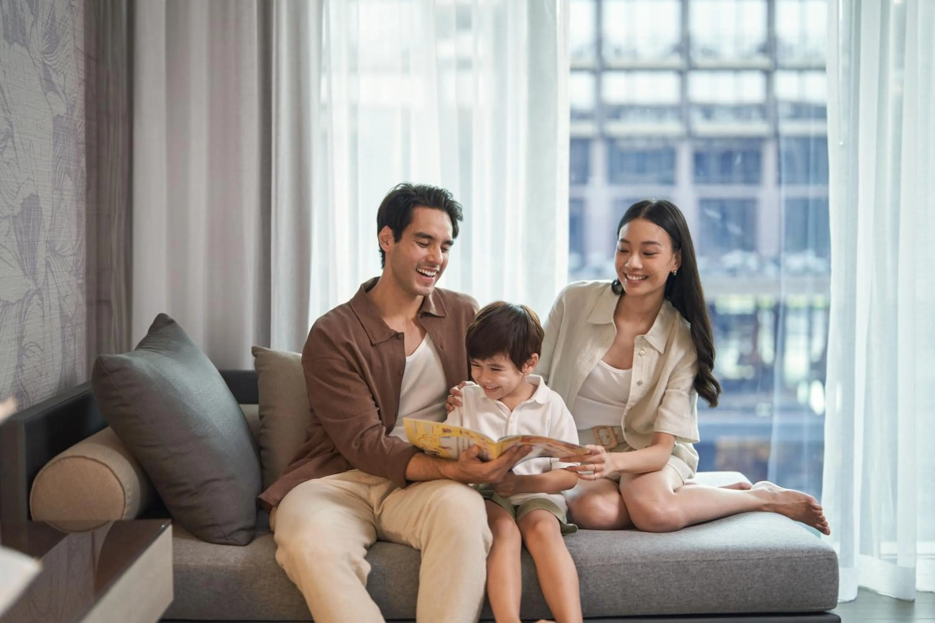 Photo of the whole room in Courtyard by Marriott Bangkok Suvarnabhumi Airport