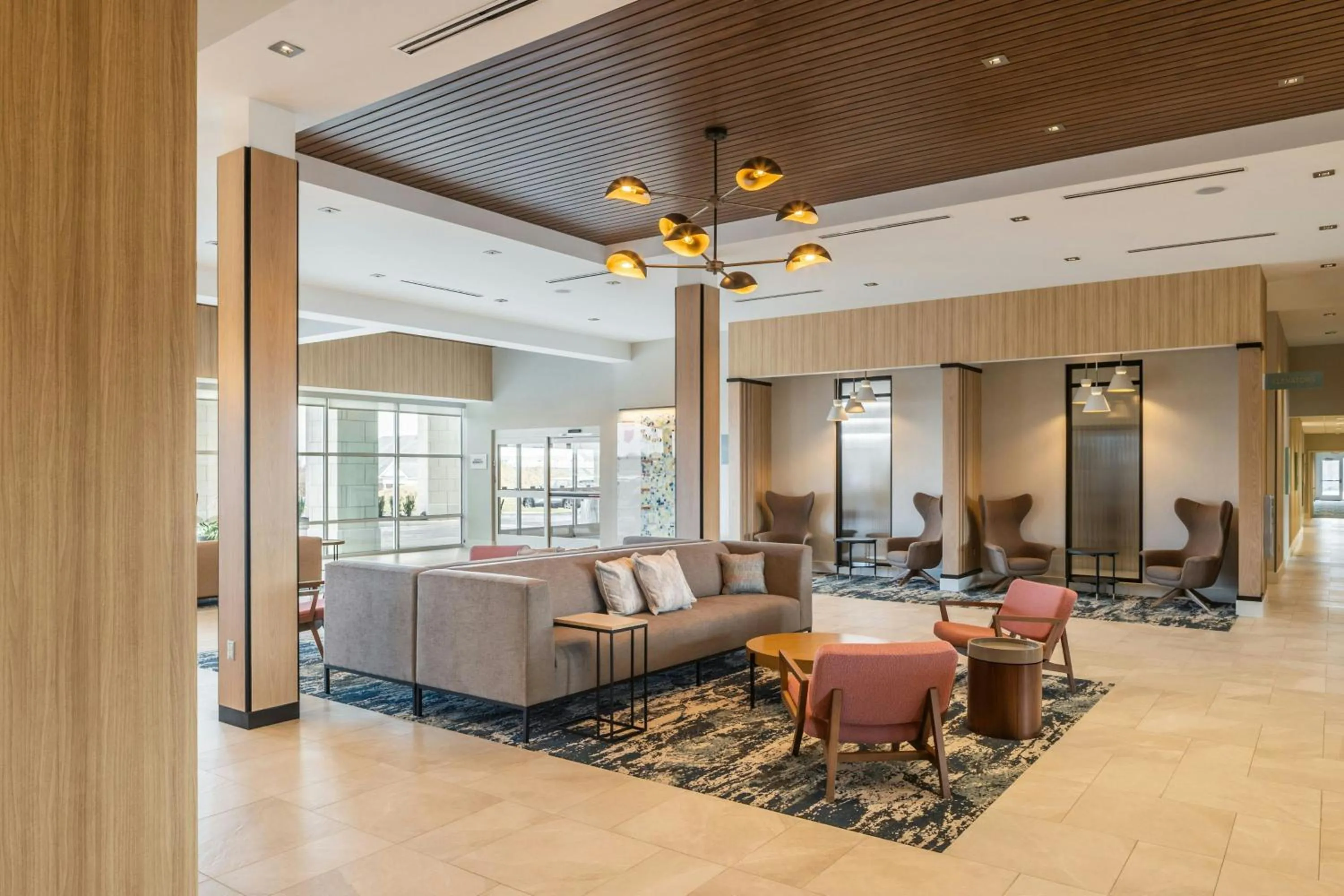 Lobby or reception in TownePlace Suites by Marriott Canfield
