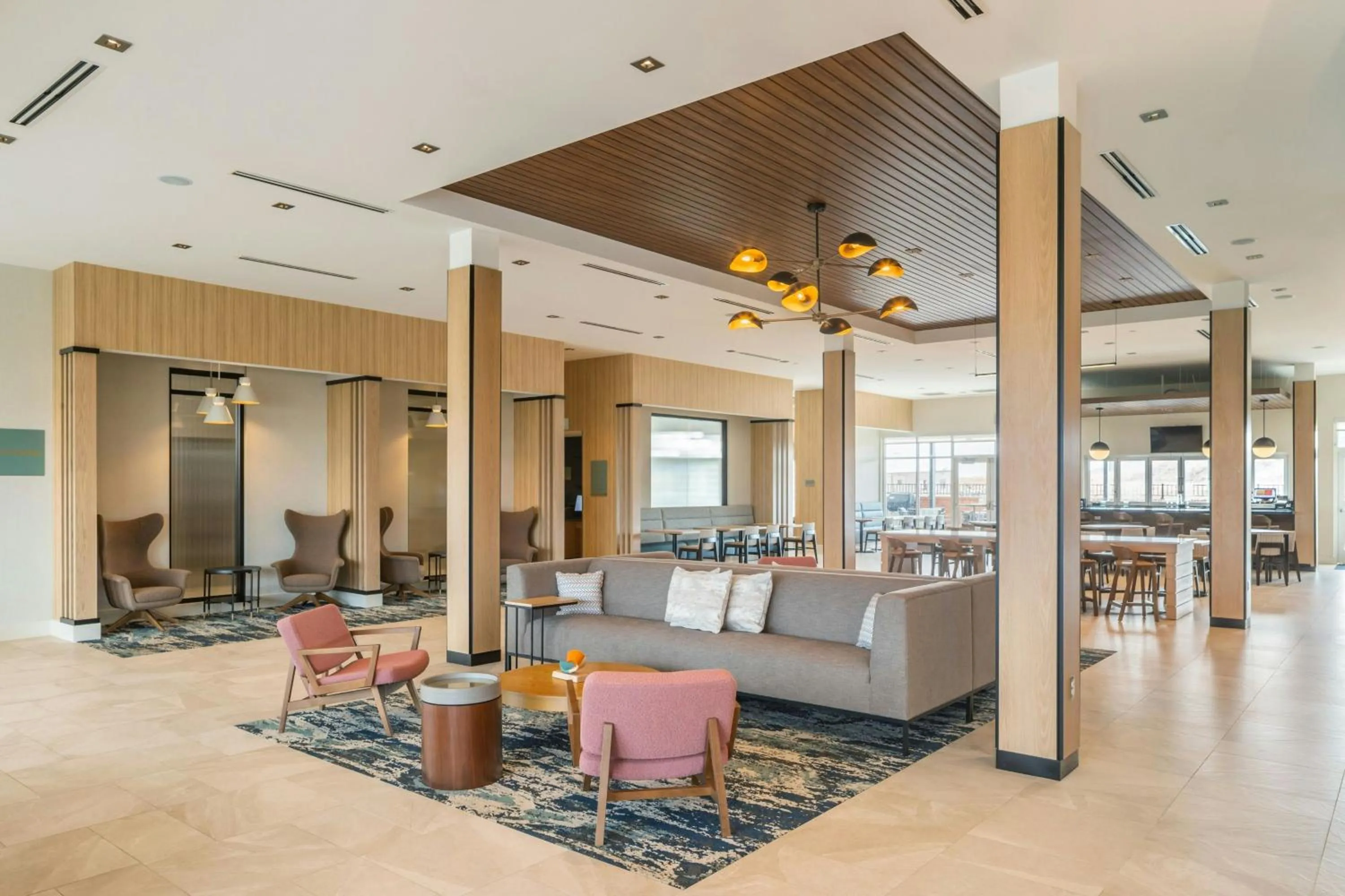 Lobby or reception in TownePlace Suites by Marriott Canfield