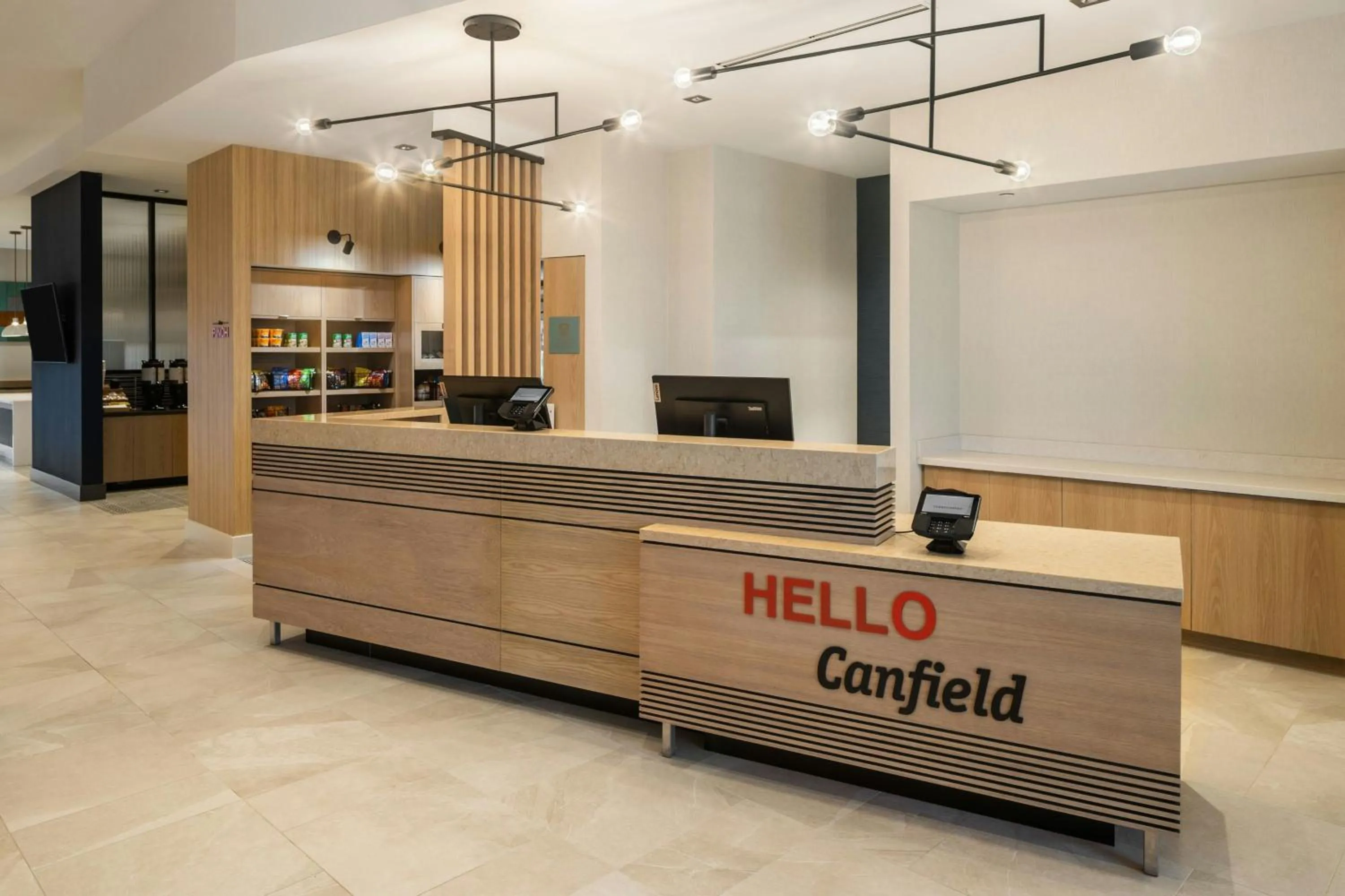 Lobby or reception in SpringHill Suites by Marriott Canfield