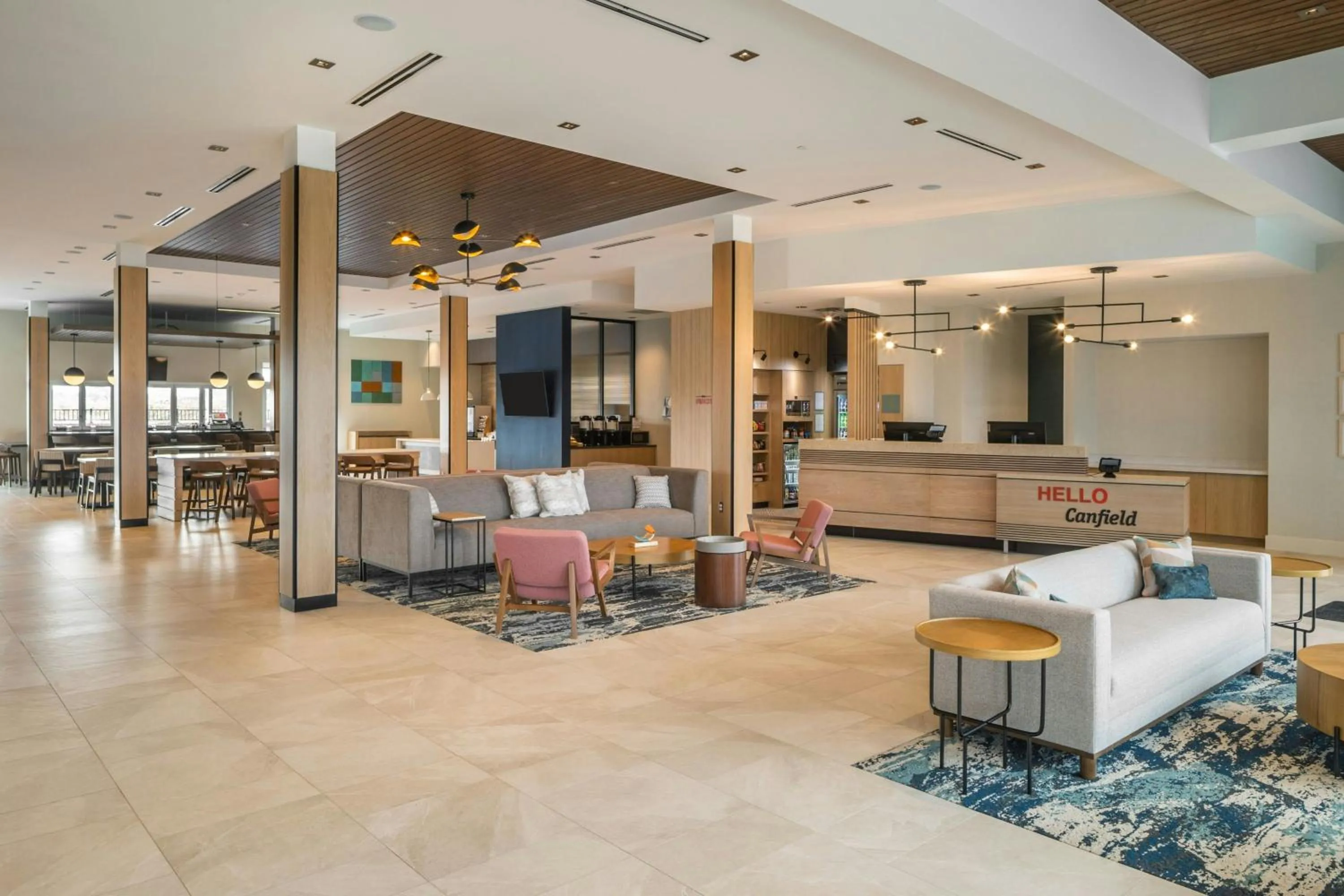 Lobby or reception in SpringHill Suites by Marriott Canfield