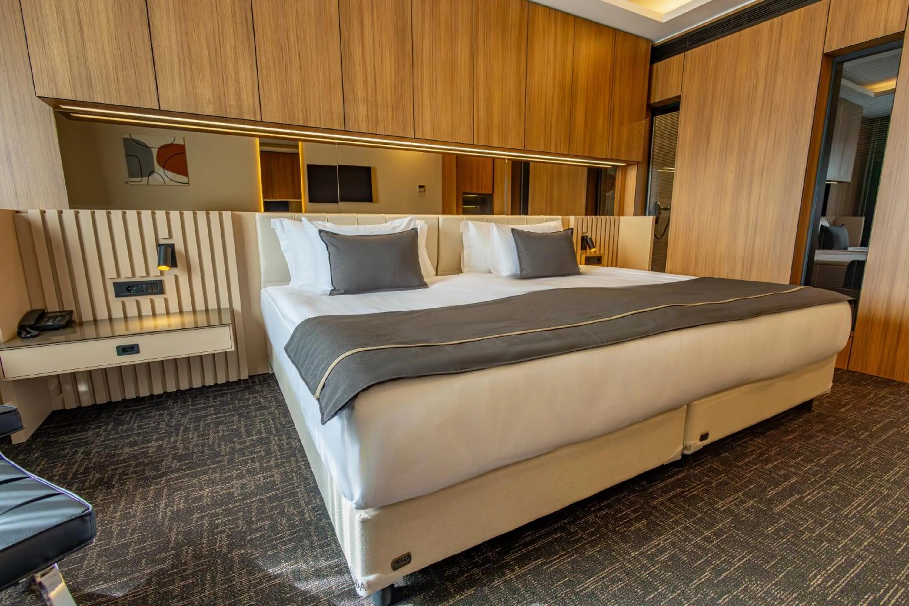 Bed in FT Lotus Thermal Hotel&SPA Trademark Collection by Wyndham