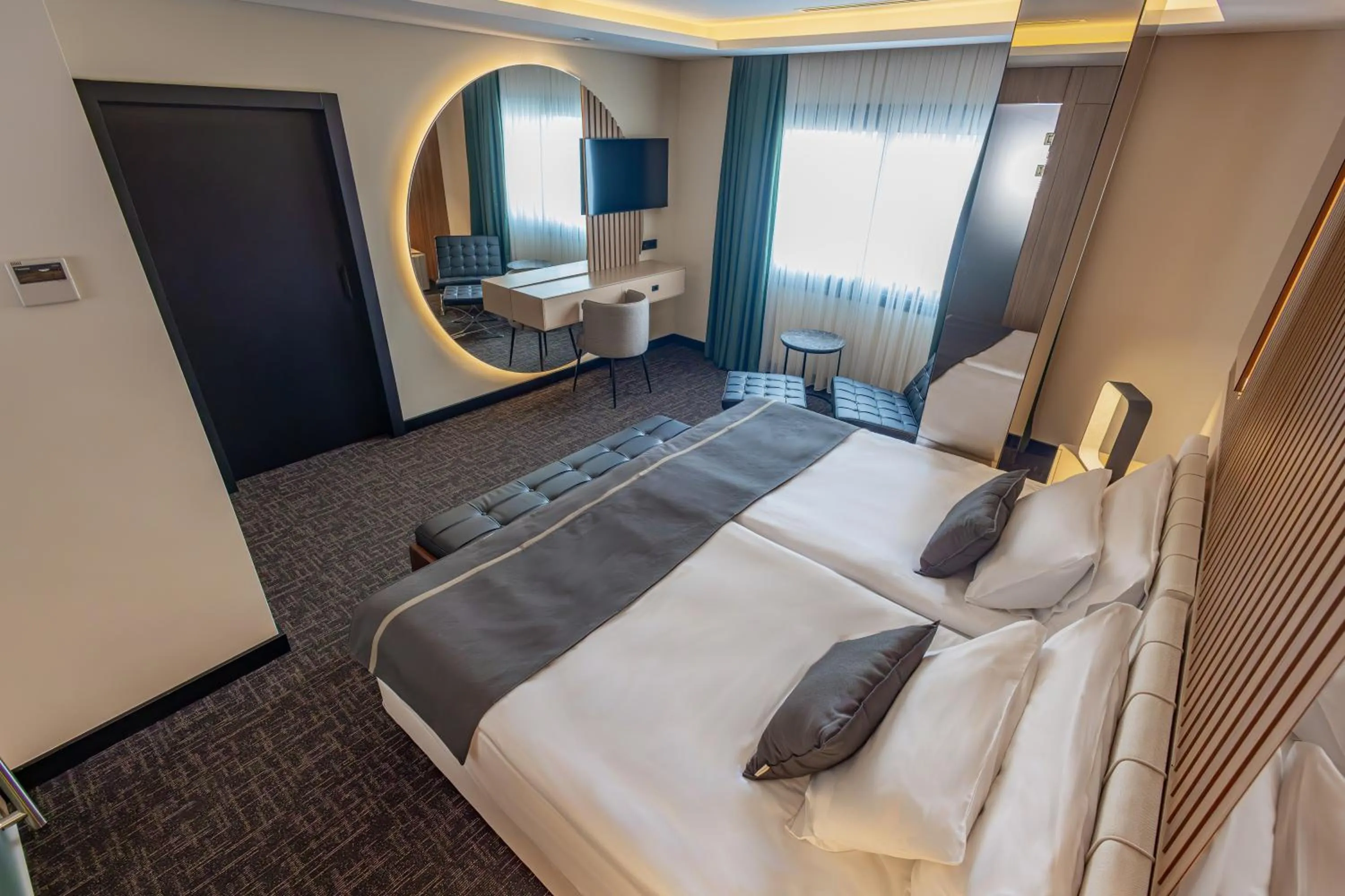 Bed in FT Lotus Thermal Hotel&SPA Trademark Collection by Wyndham