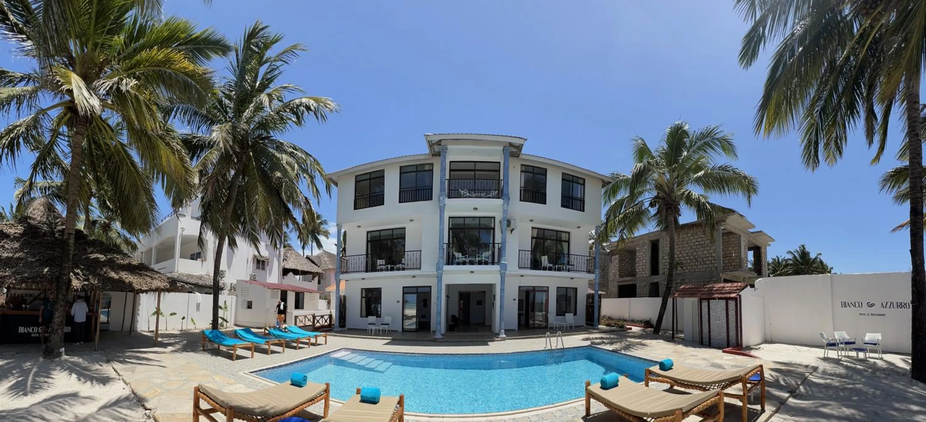 Swimming pool in BIANCO AZZURRO Hotel & Restaurant