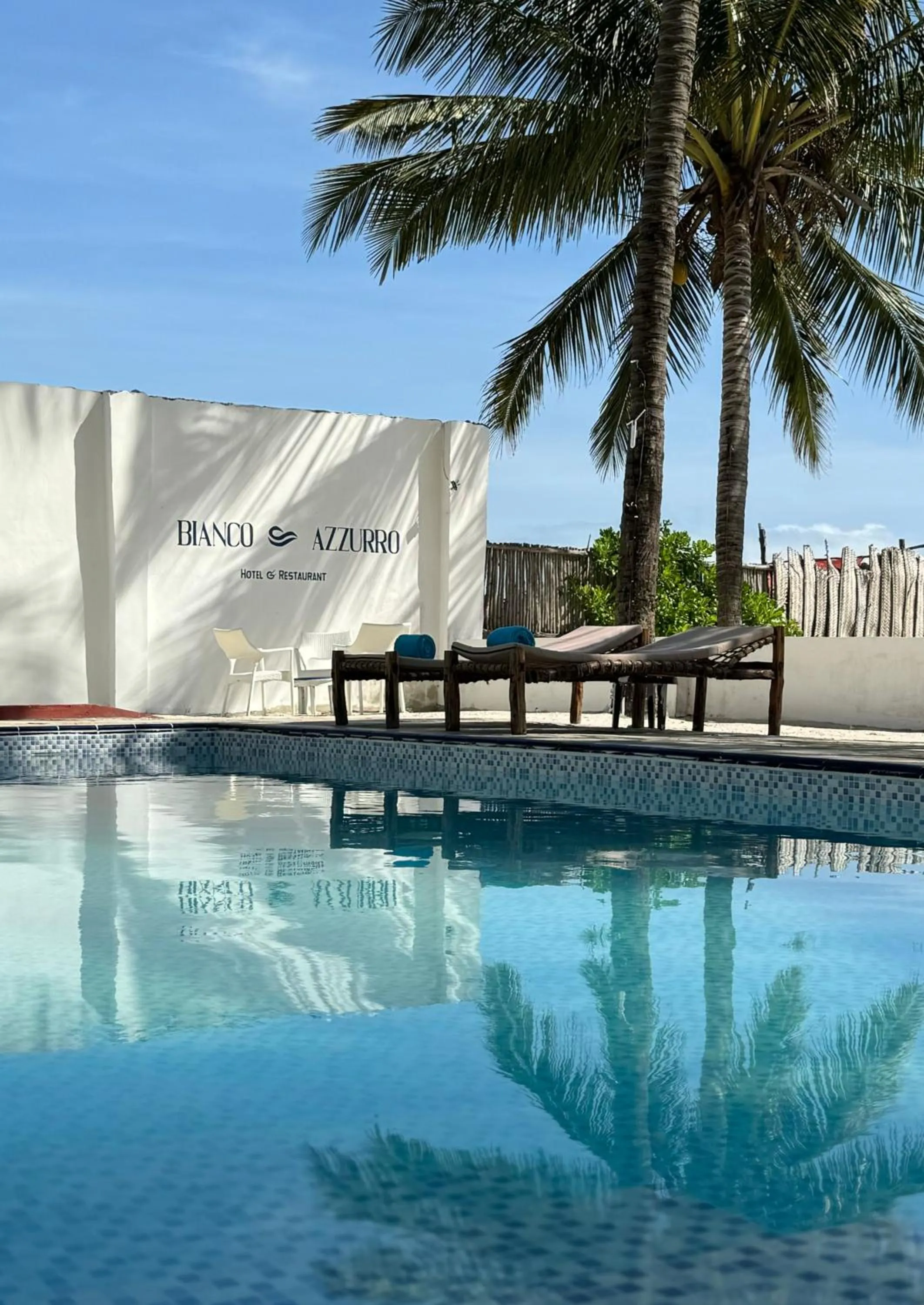 Swimming pool in BIANCO AZZURRO Hotel & Restaurant