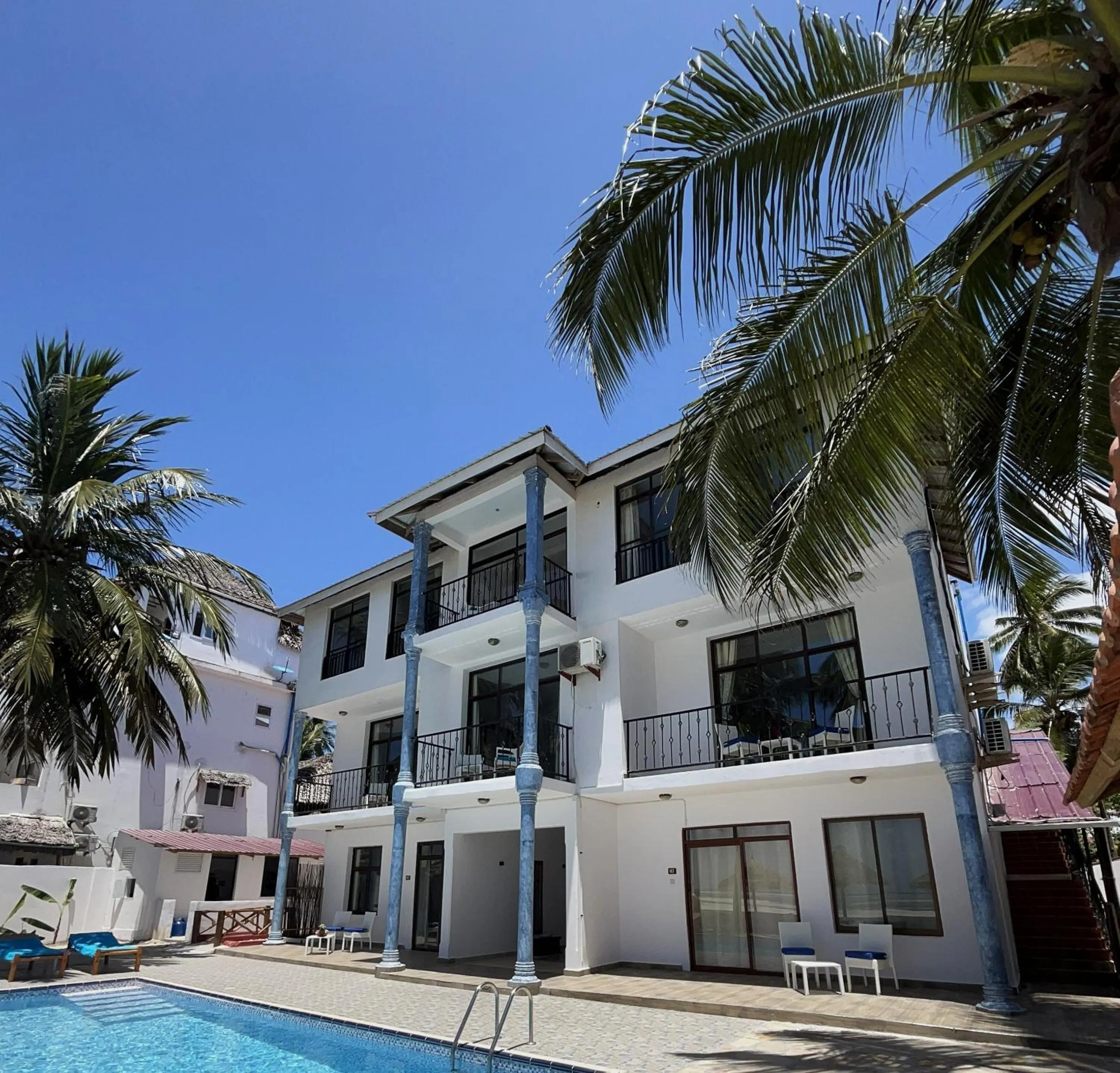 Swimming pool in BIANCO AZZURRO Hotel & Restaurant