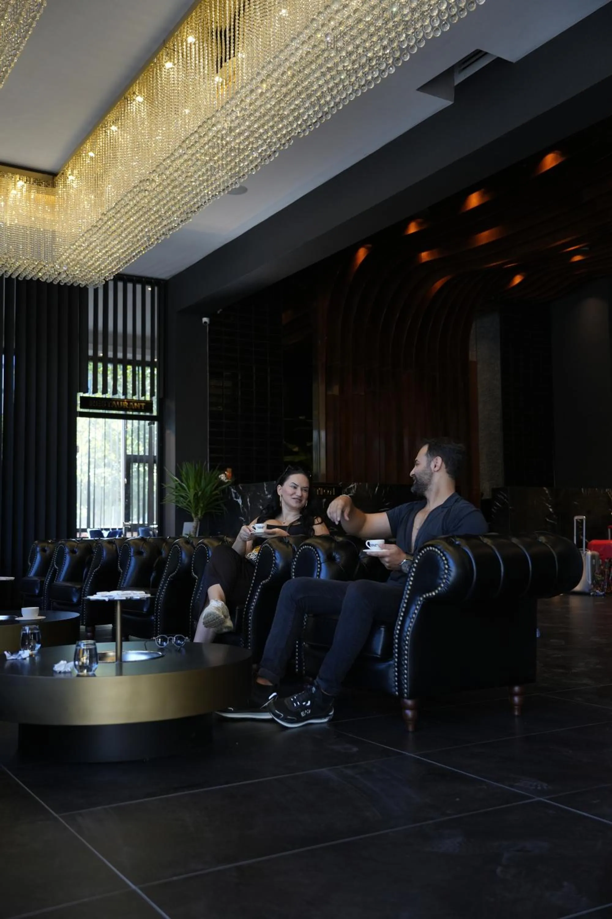 Living room in Marlen Hotel Bayraklı