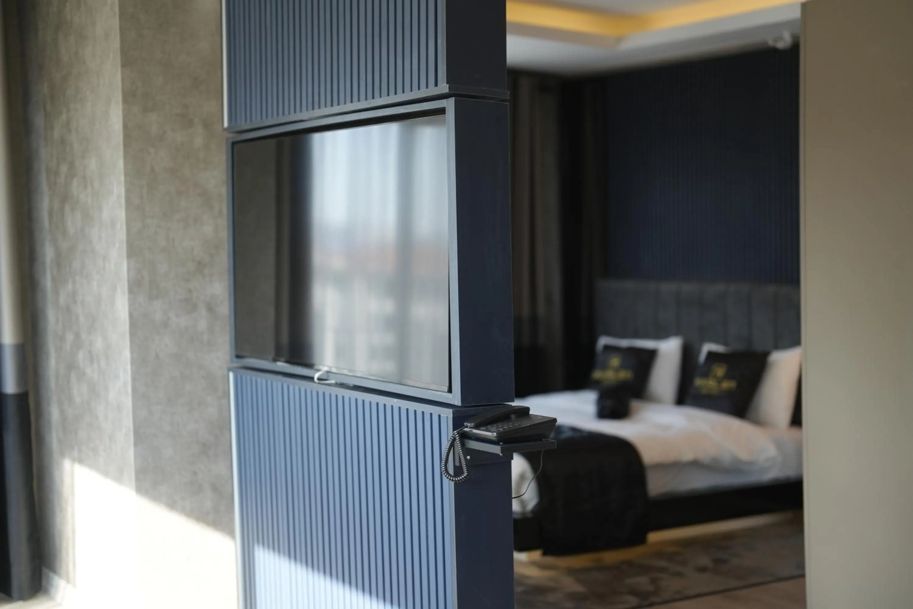 Bedroom, Bed in Marlen Hotel Bayraklı