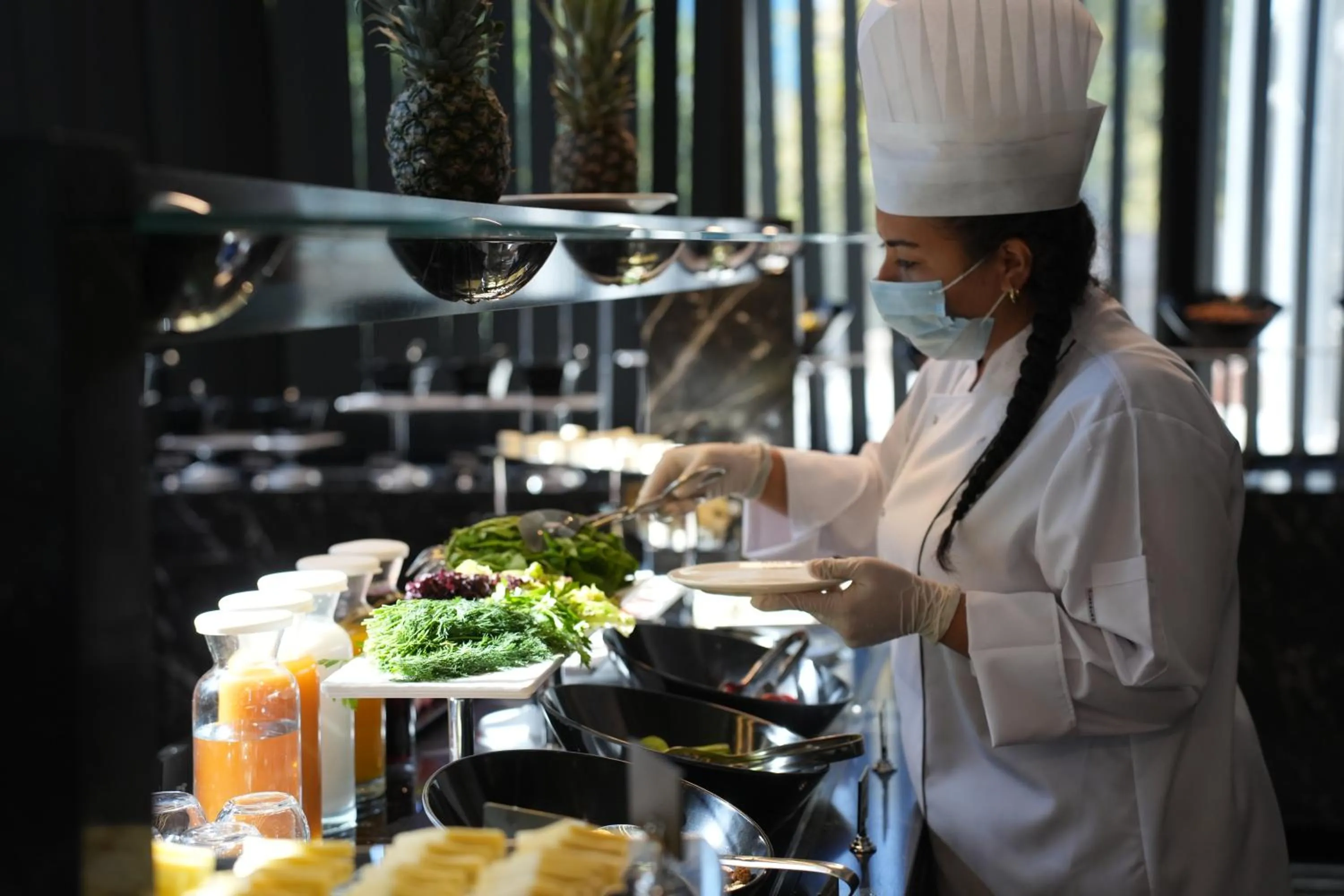 Buffet breakfast in Marlen Hotel Bayraklı