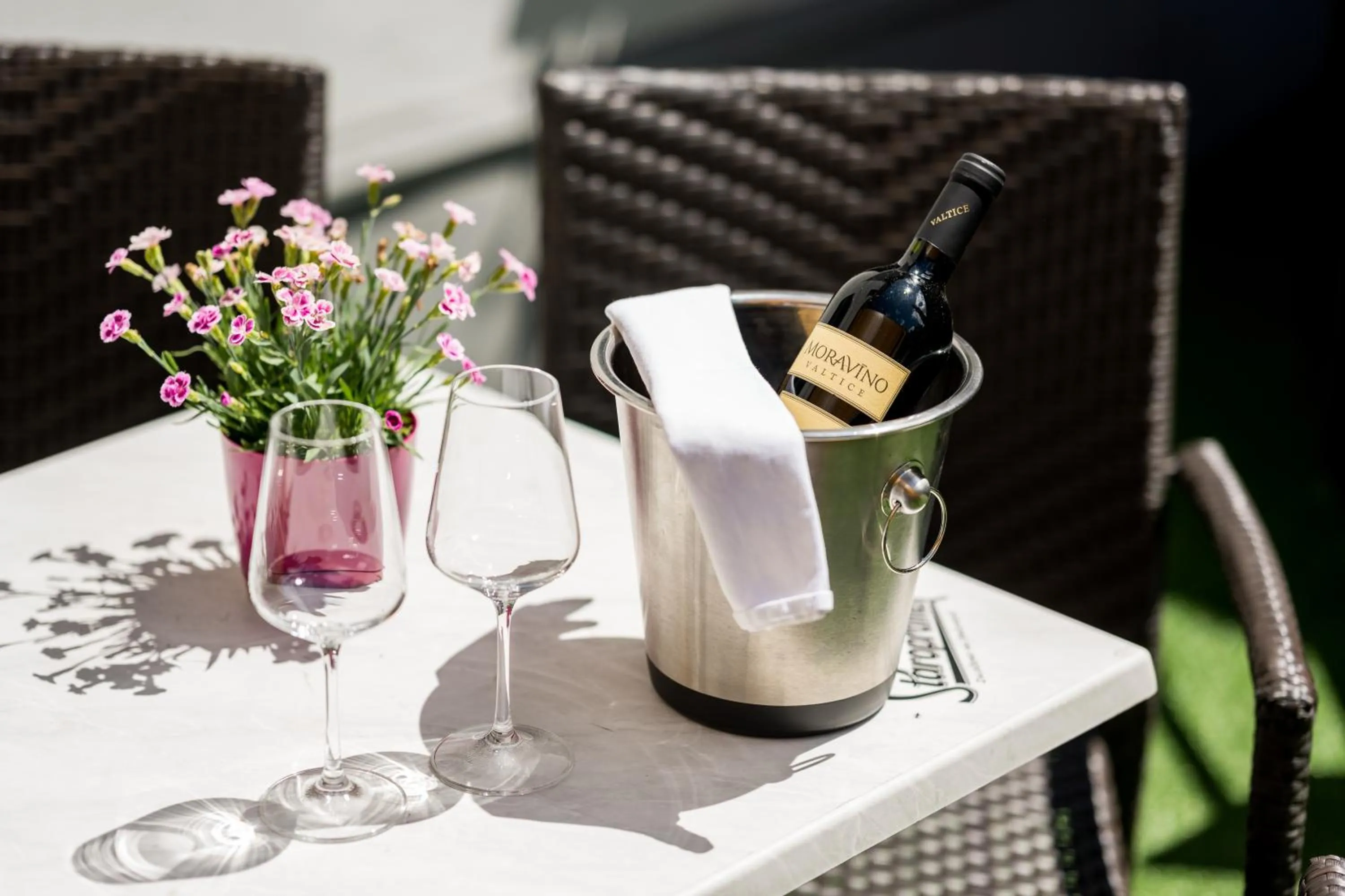 Balcony/Terrace in Horský Hotel Jelínek