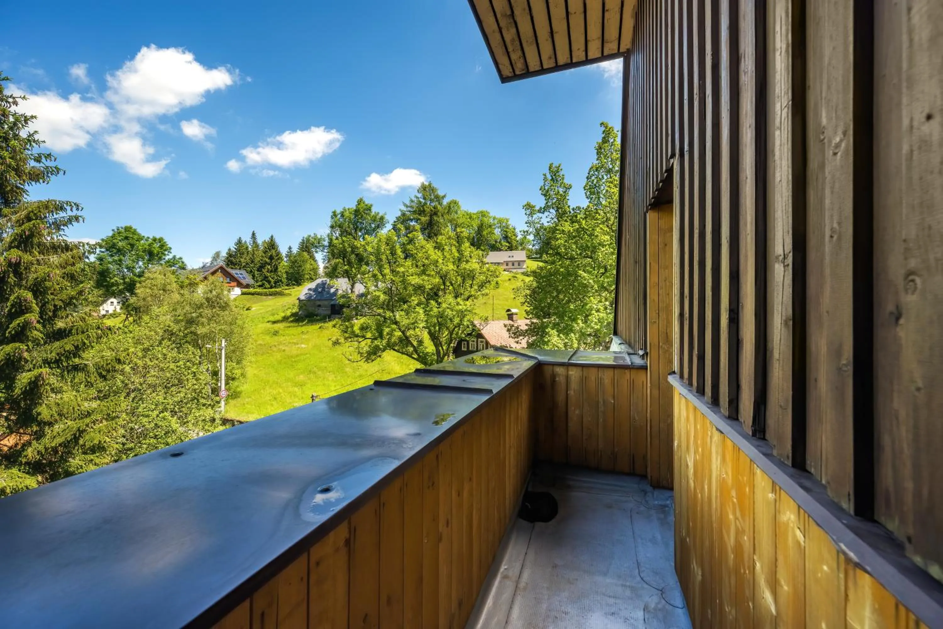 Balcony/Terrace in Horský Hotel Jelínek