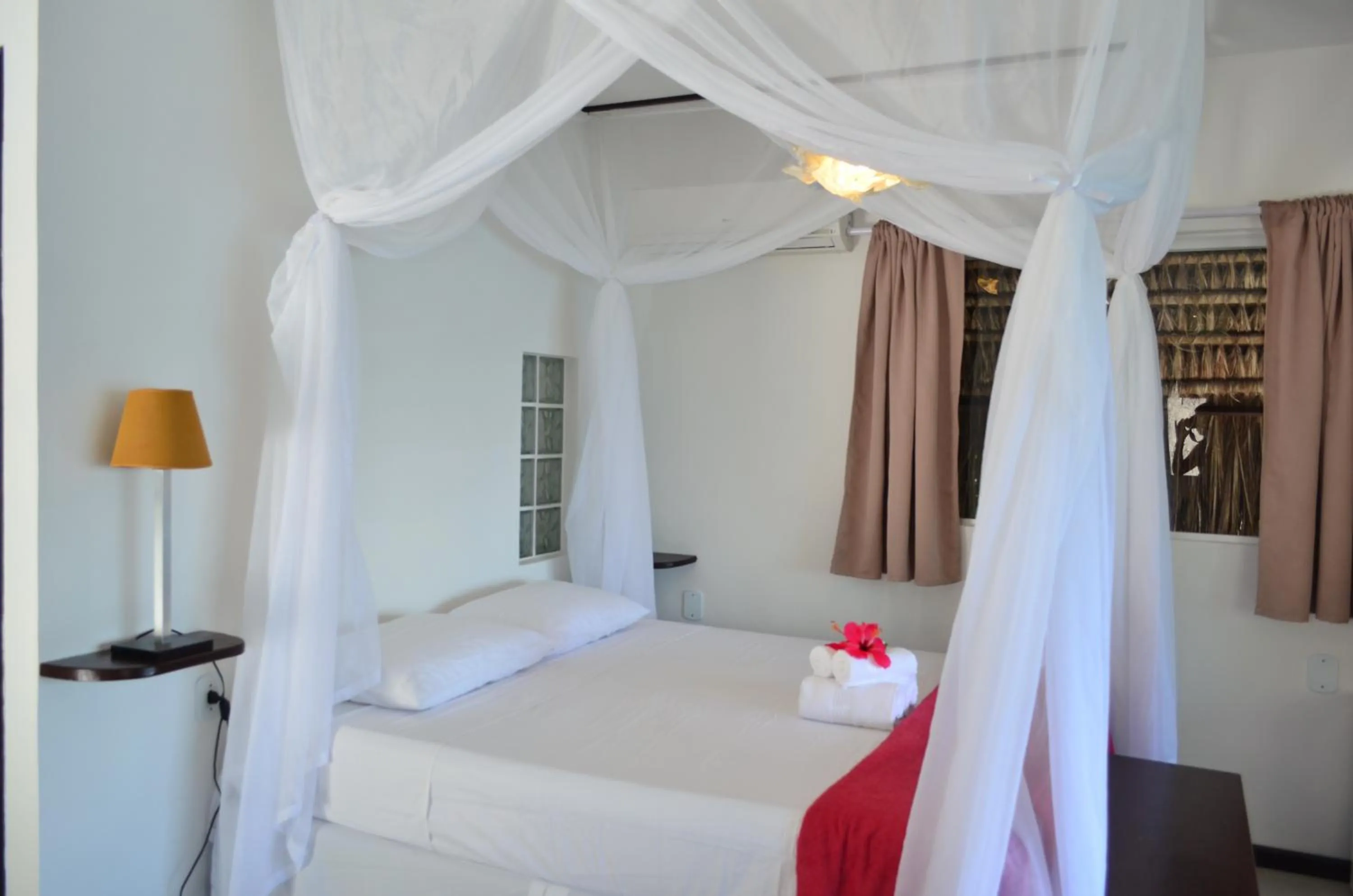 Bed in Pousada Ponta Das Pedras