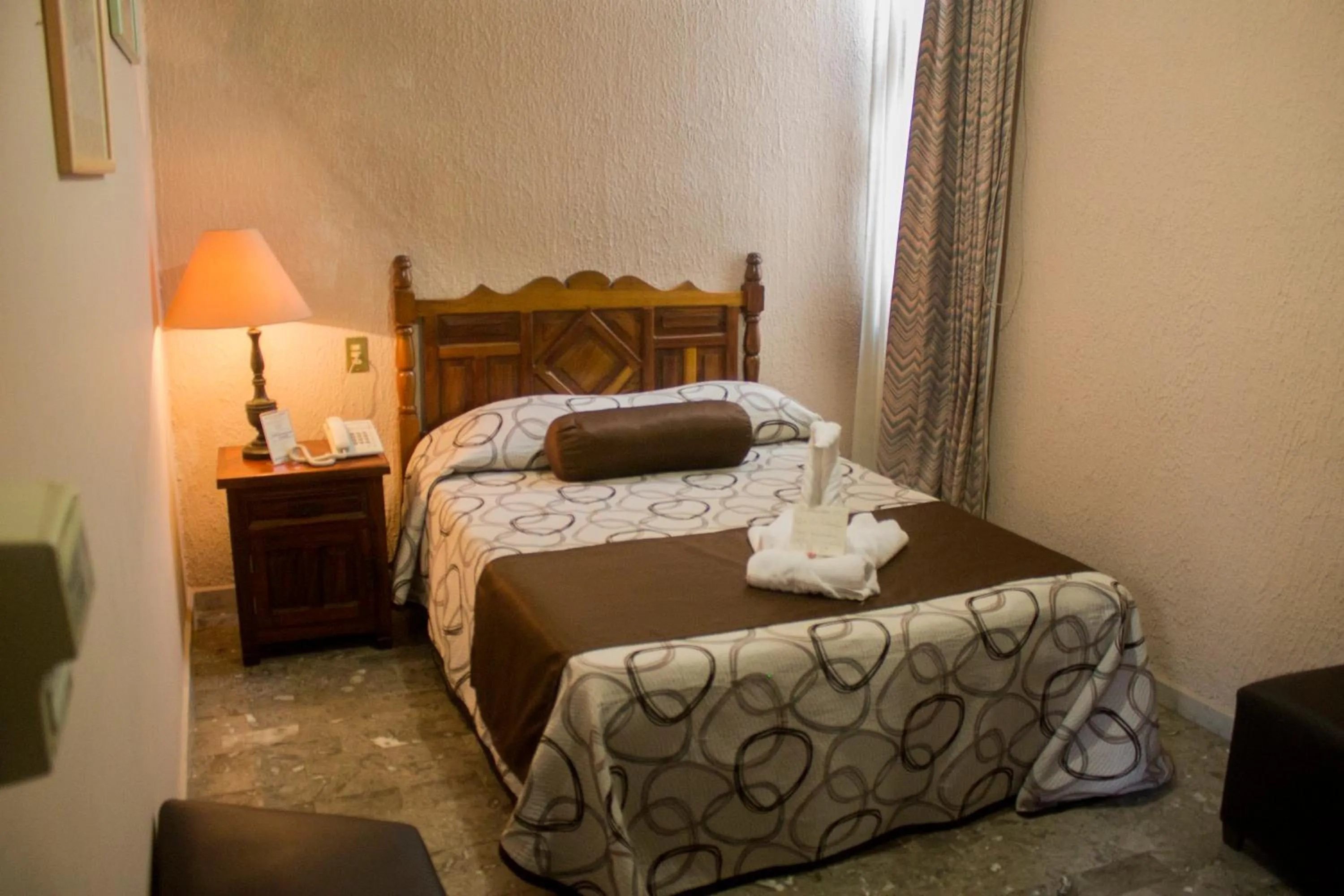 Bed in Hotel San Jorge