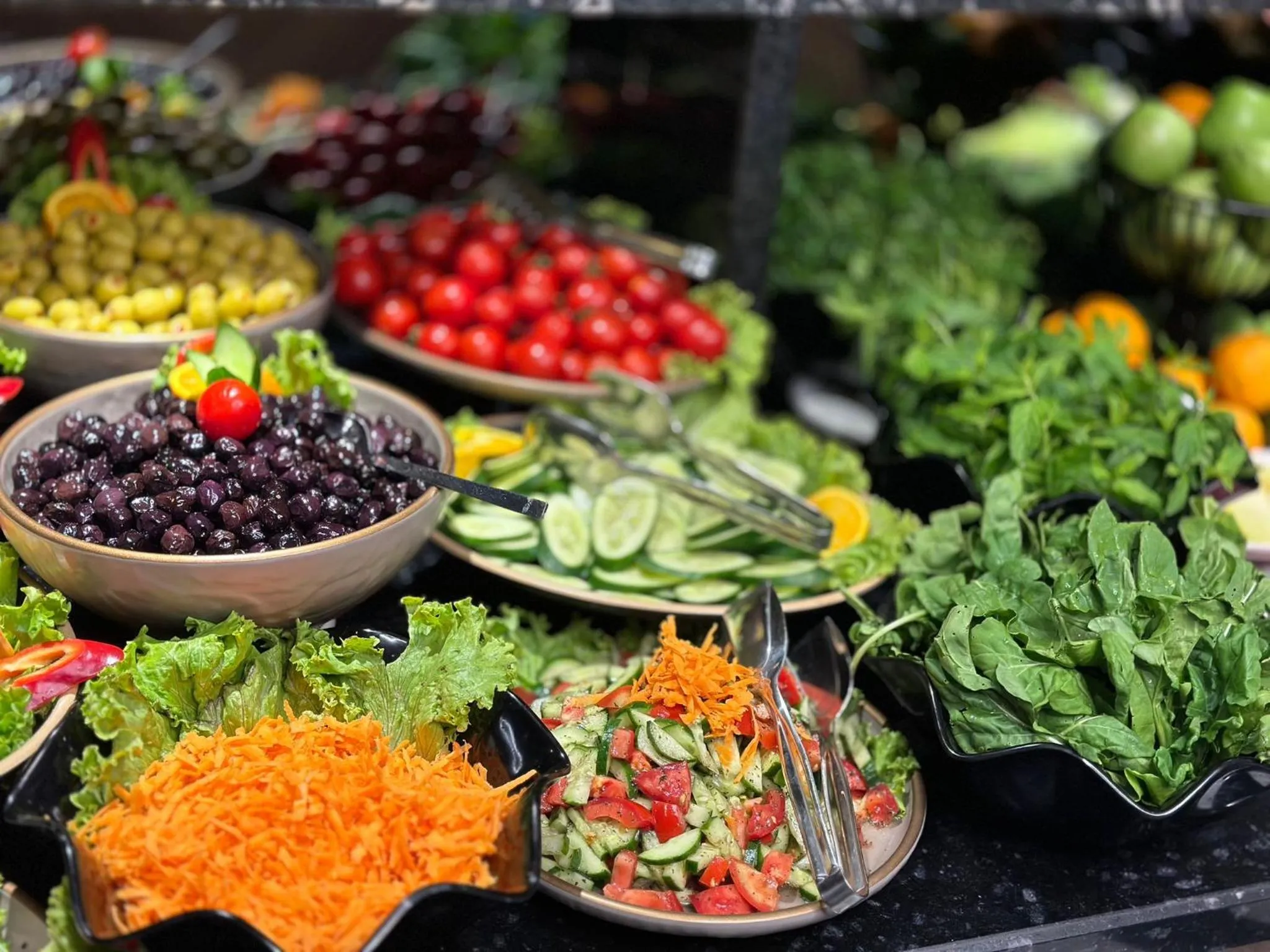 Buffet breakfast in THE PARK HOTEL